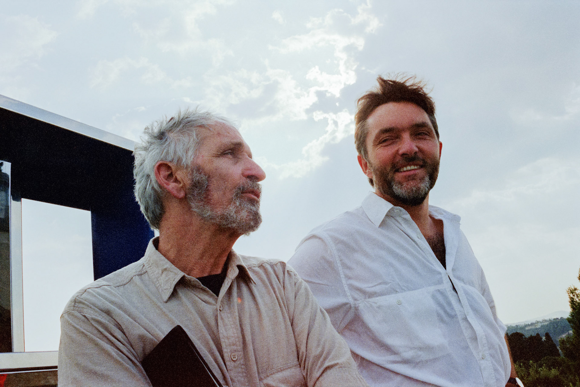 Ken Nack and Ray Vernon in Florence