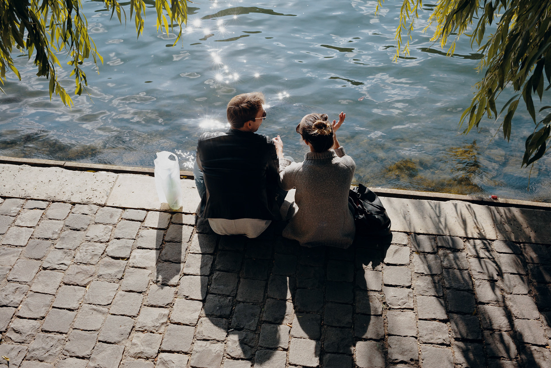 Le port du square du Vert-Galant au bout de l’île de la Cité