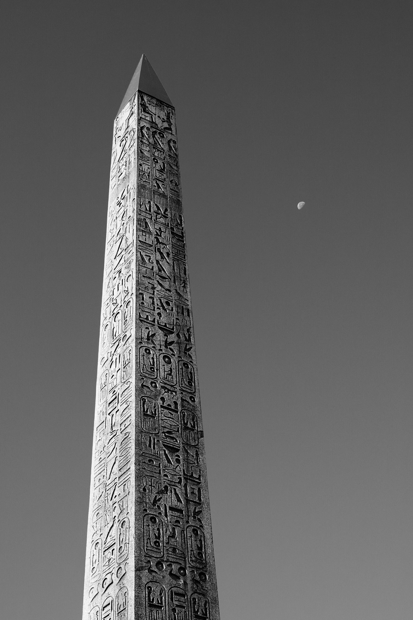 L'Obélisque de Luxor sur la Place de la Concorde.
