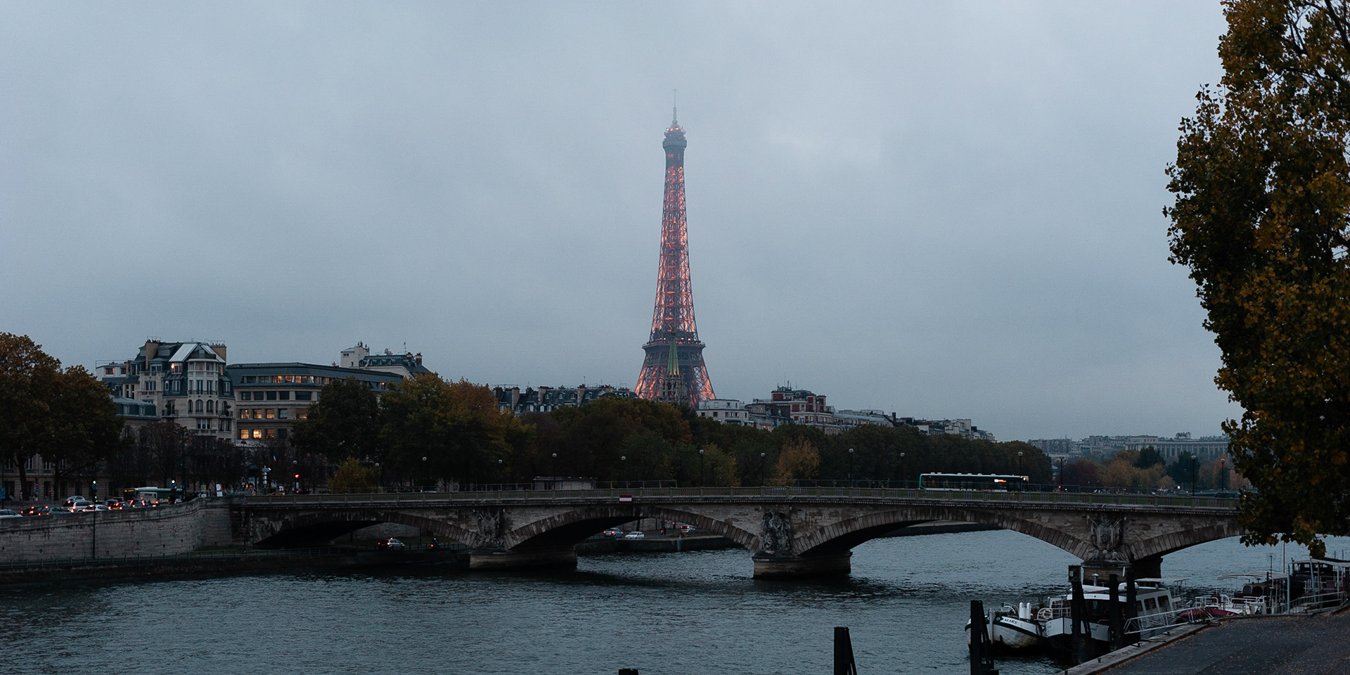 A huge Eiffel Tower-shaped branding iron
