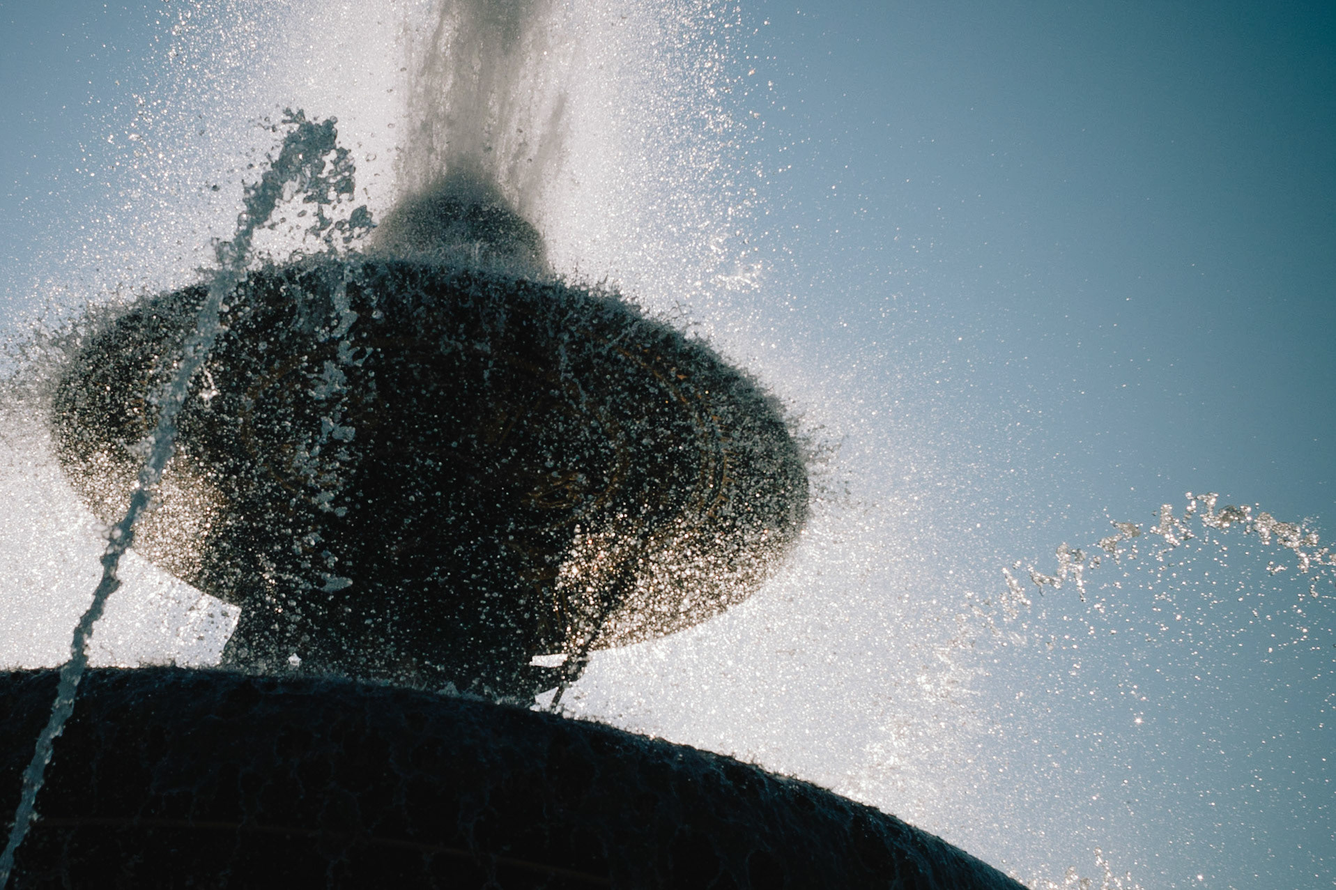 Une fontaine sur la Place de la Concorde