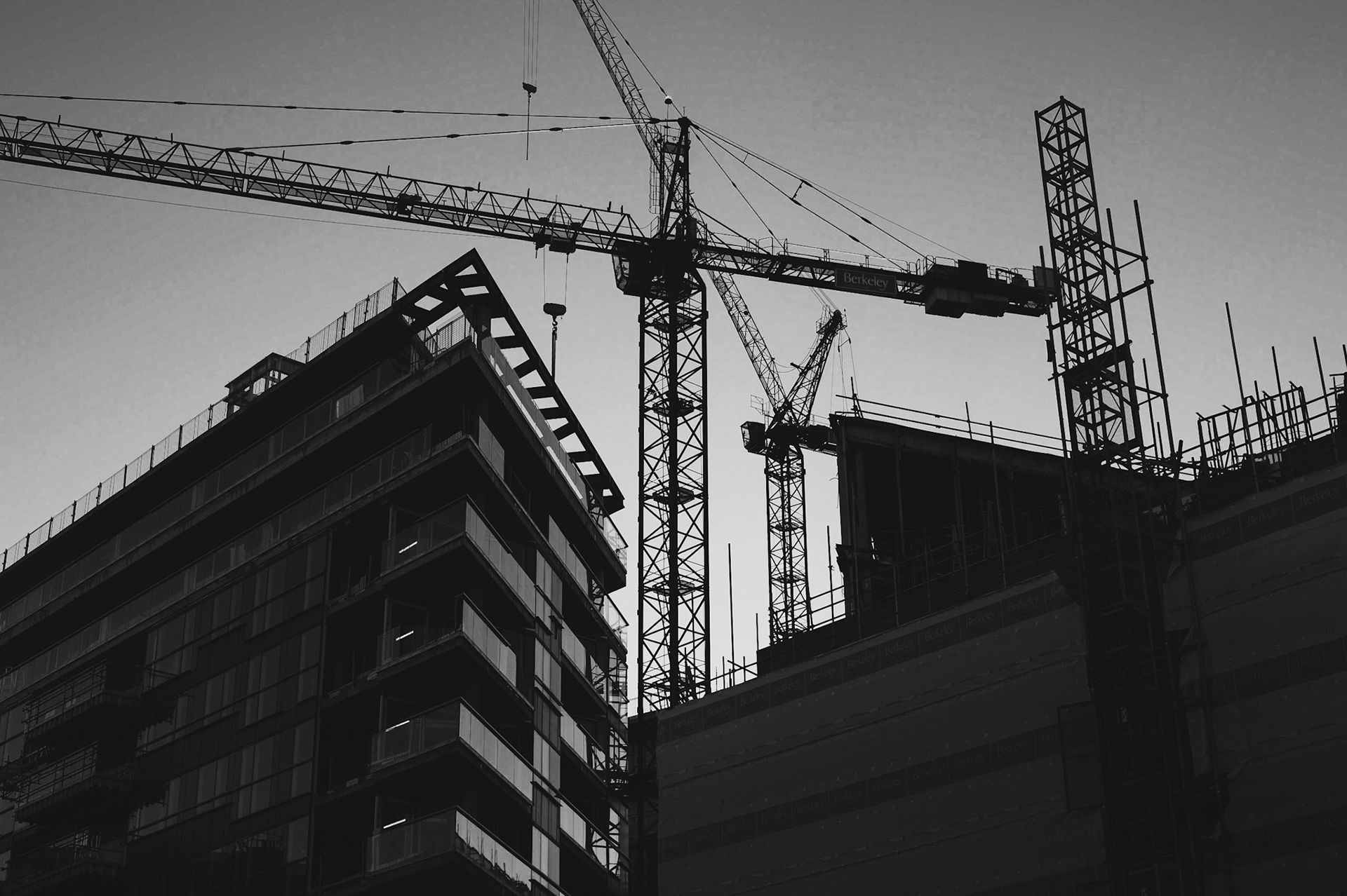 Forget St. Paul’s Cathedral, London is all about the cranes.