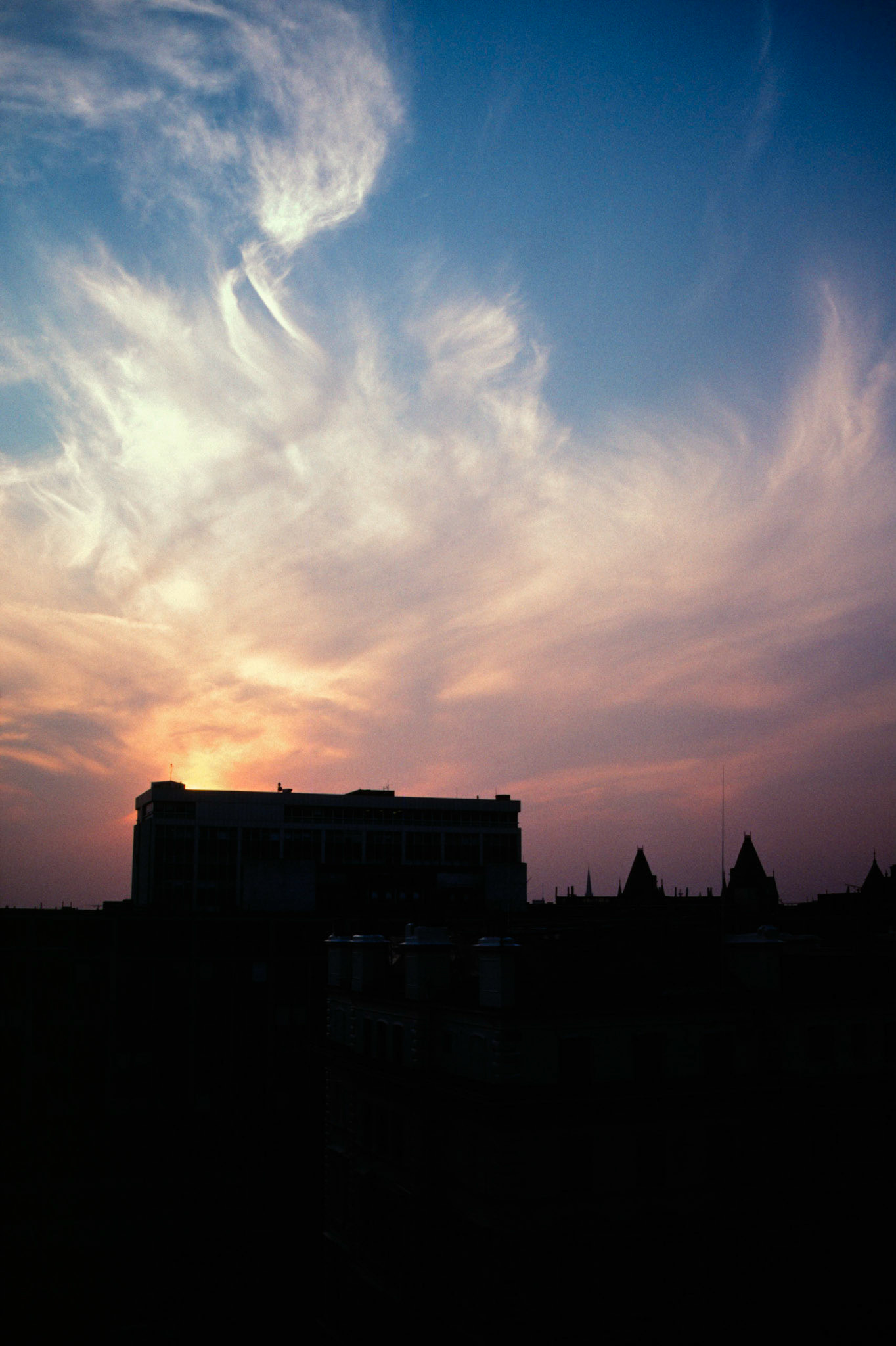 Sunset from Imperial College