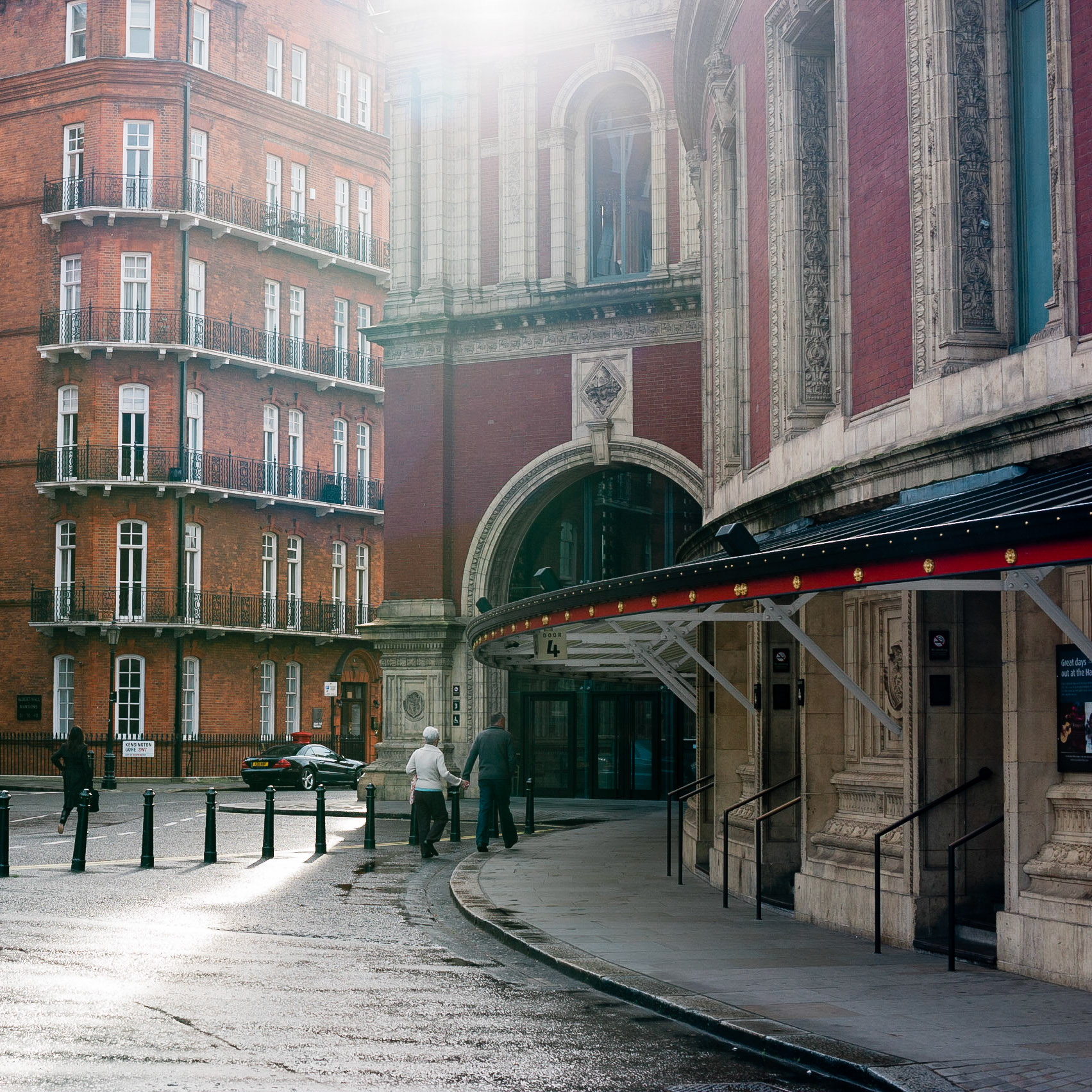 Entrance to the Albert Hall