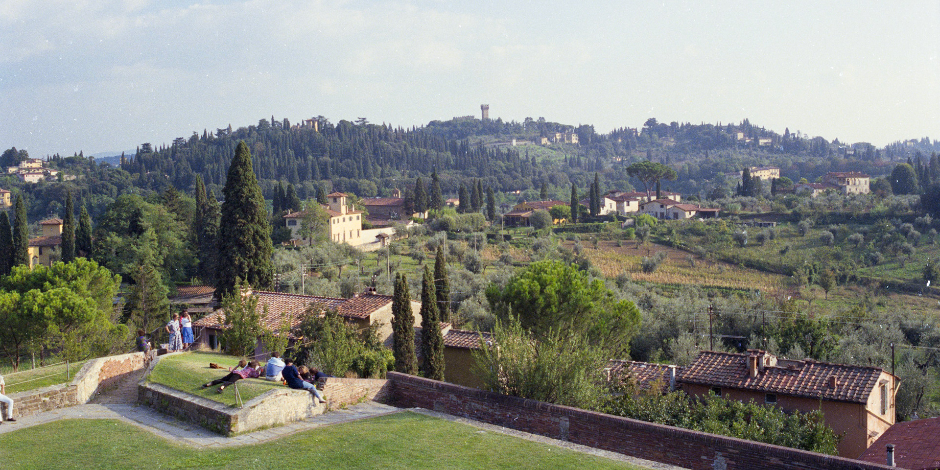 View from the sculpture gardens
