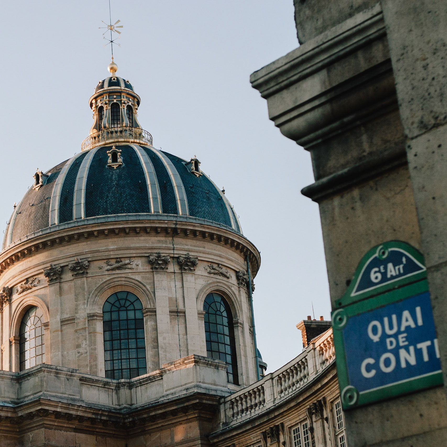 L’Institut de France au Quai de Conti