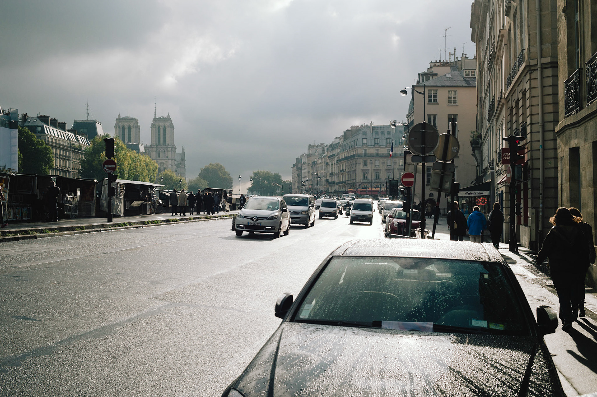 Notre-Dame depuis le quai des Grands Augustins