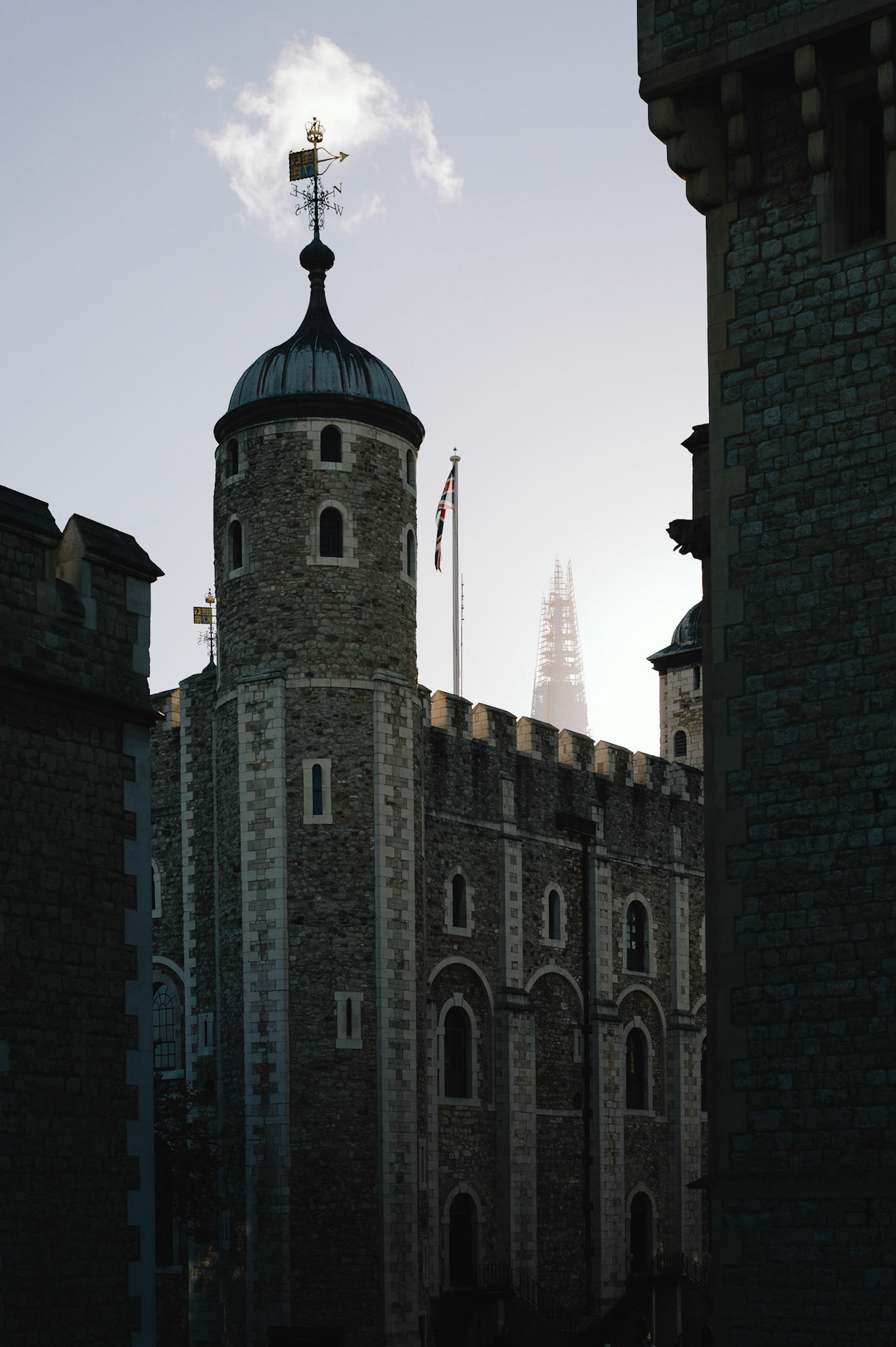 The Tower of London and The Shard