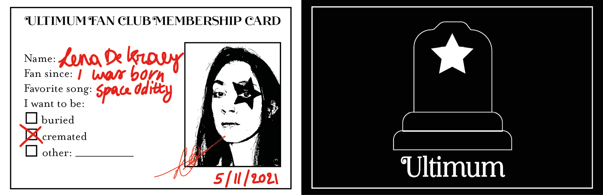 membership card fanclub