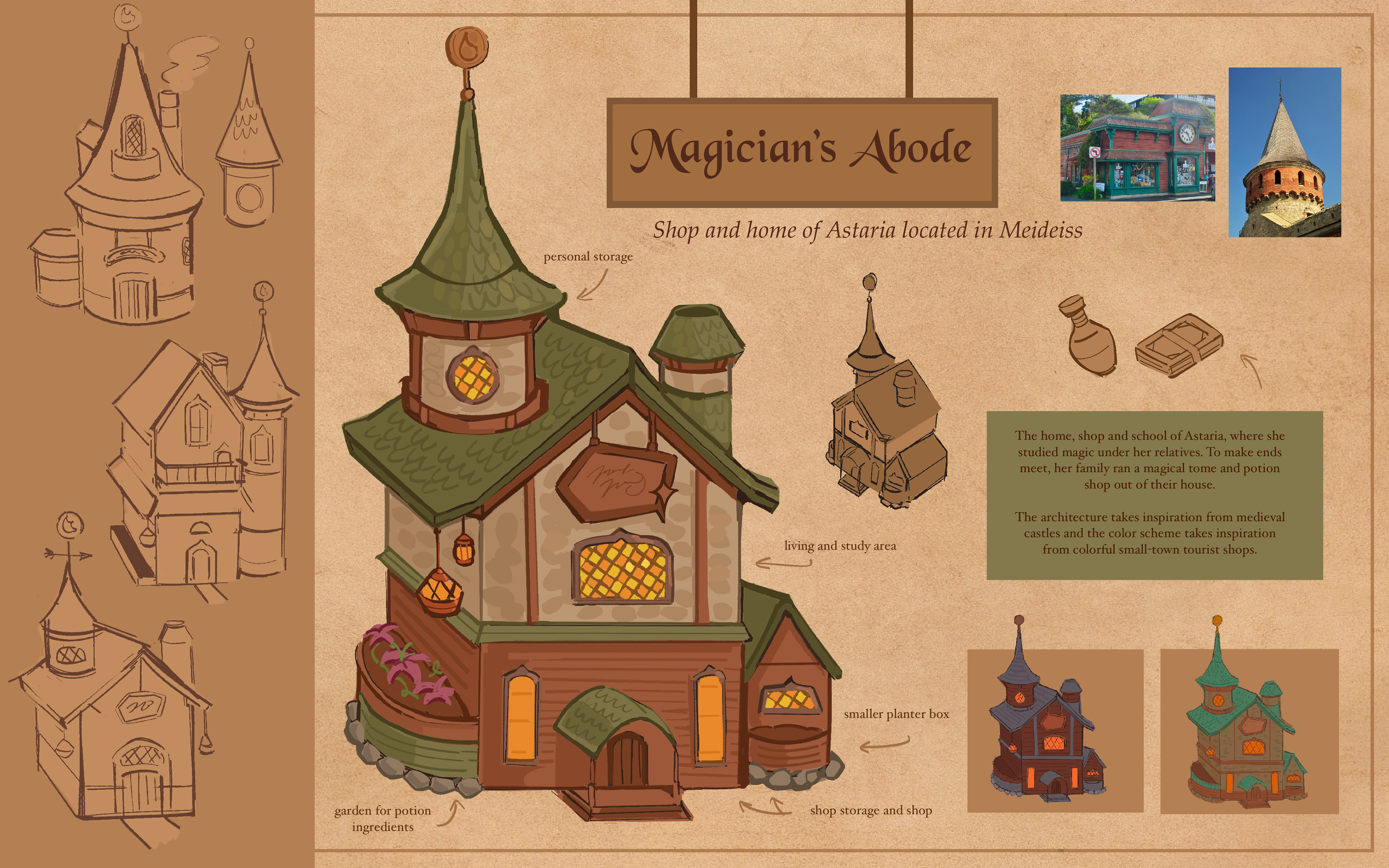 Magician’s Abode Concept