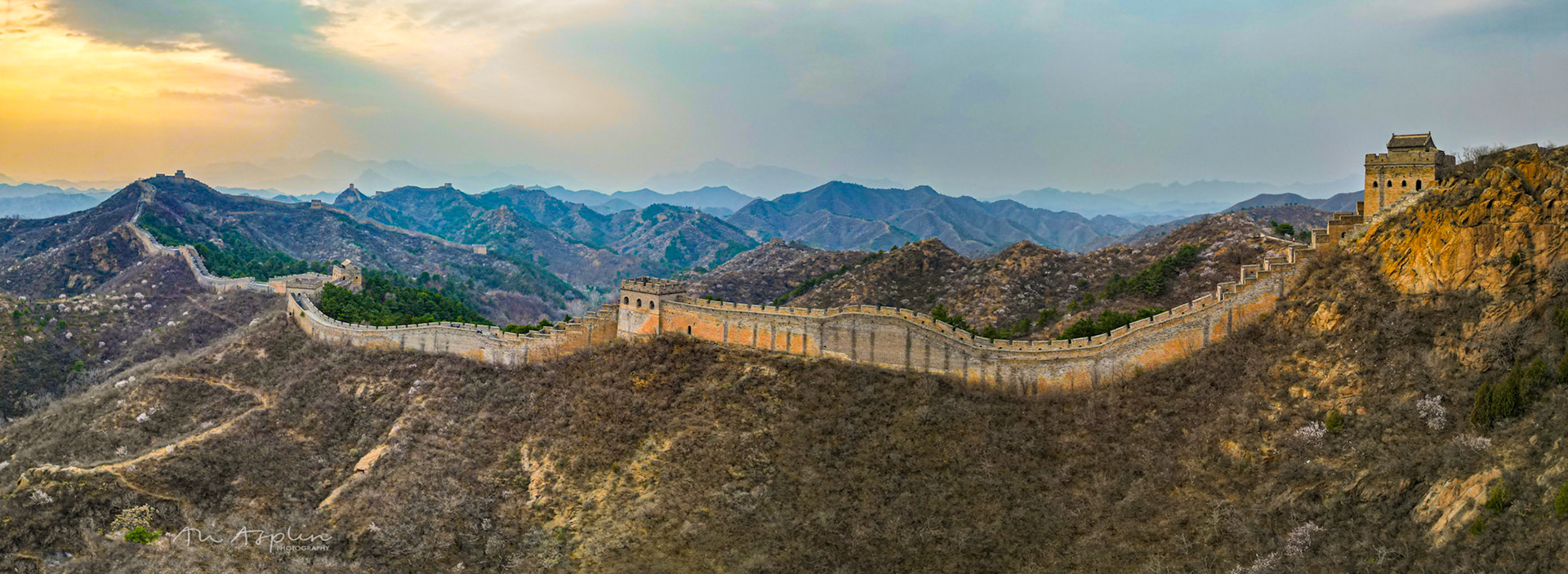 GREAT WALL SUNSET