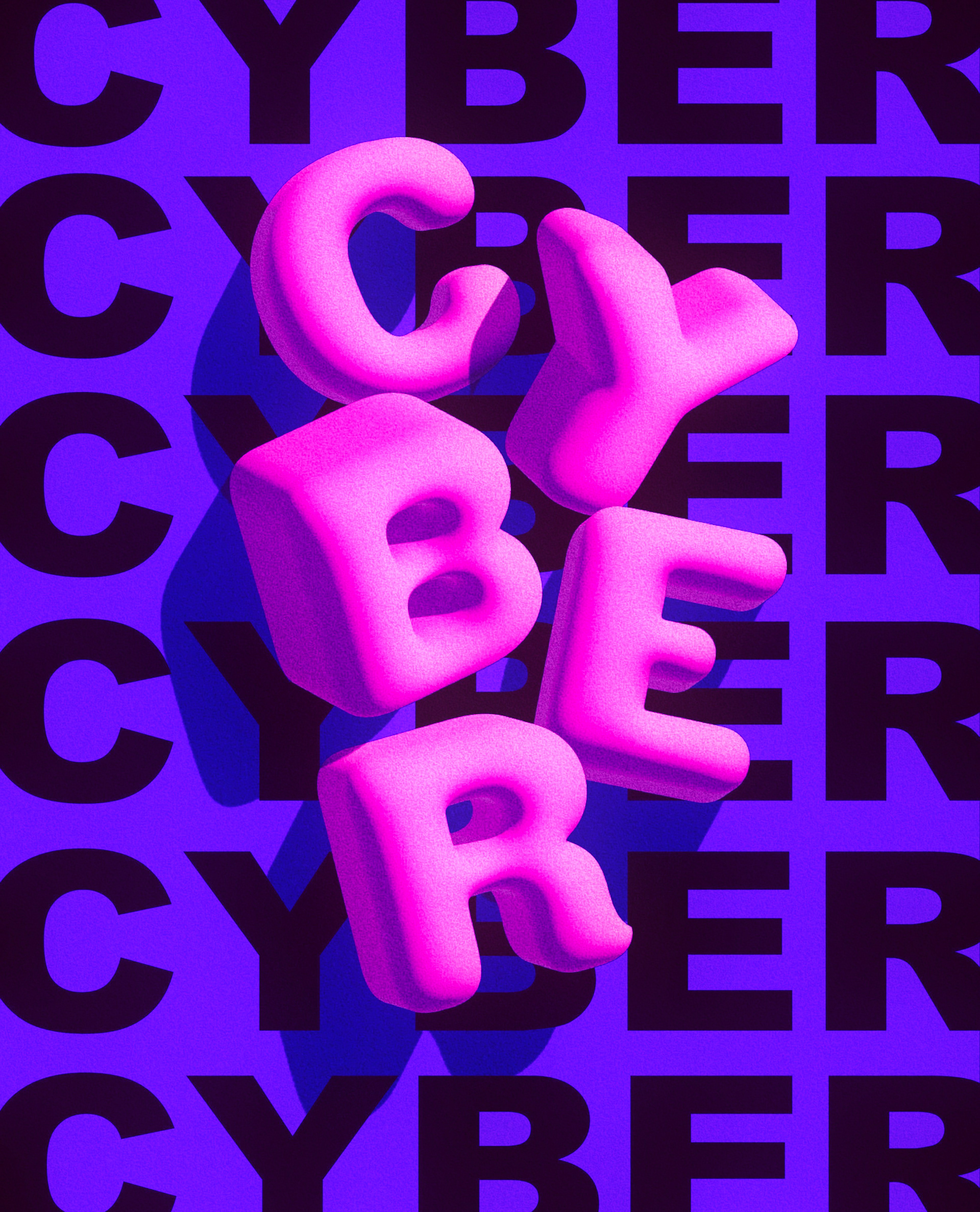 CYBER Graphic Poster