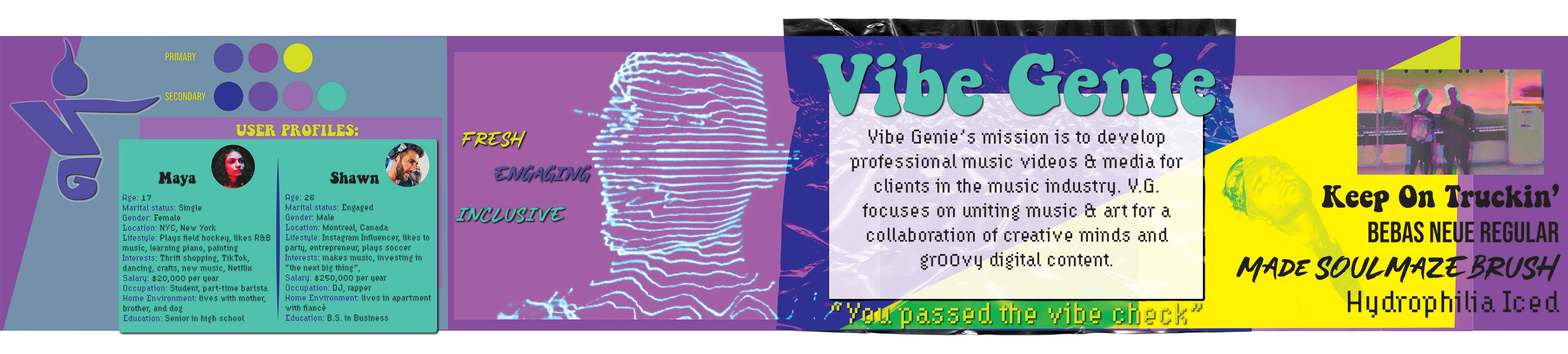 VibeGenie - Media Company's Brand Design Profile