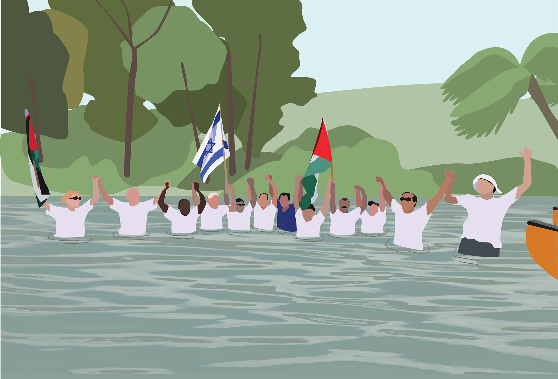 EcoPeace Middle East Illustration