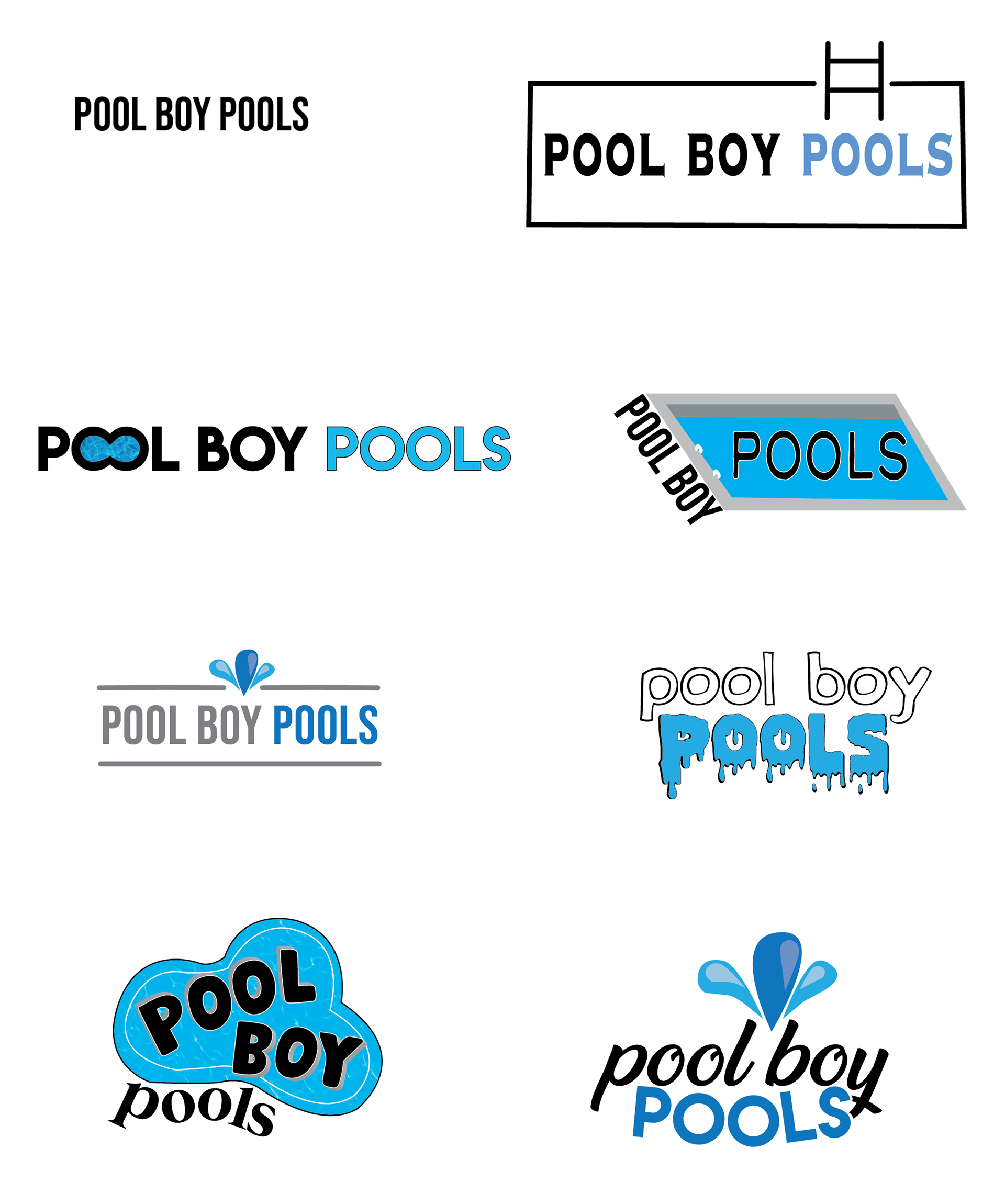Logo Design - Pool Boy Pools