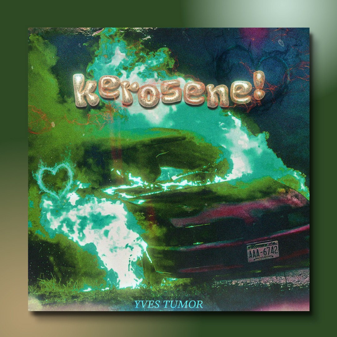 Music album cover art - "kerosene!" Yves Tumor