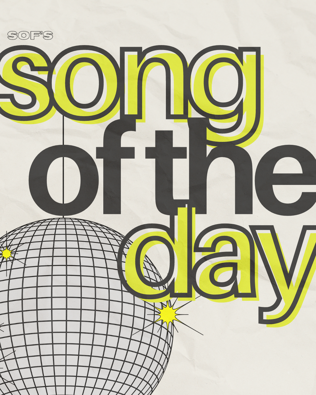 Song of the Day Poster 1