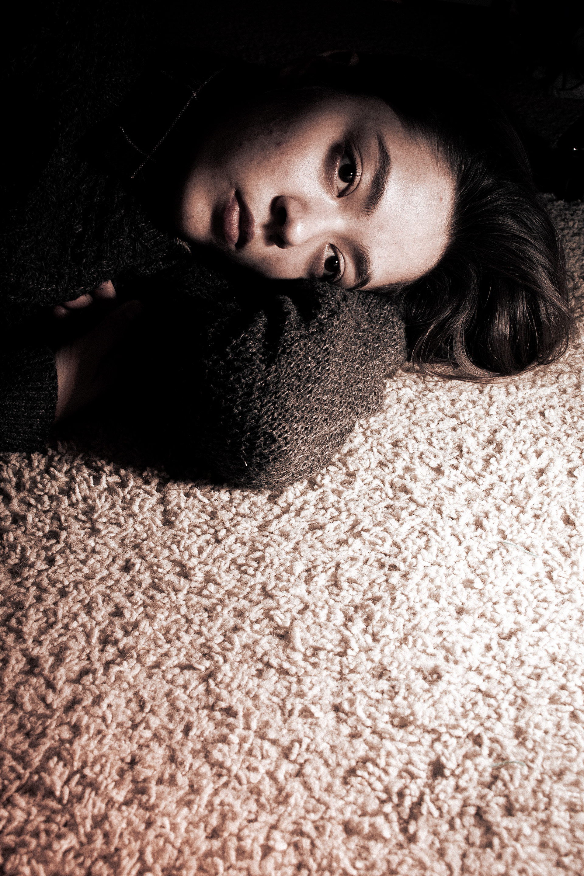 She felt overwhelmingly alone and powerless.