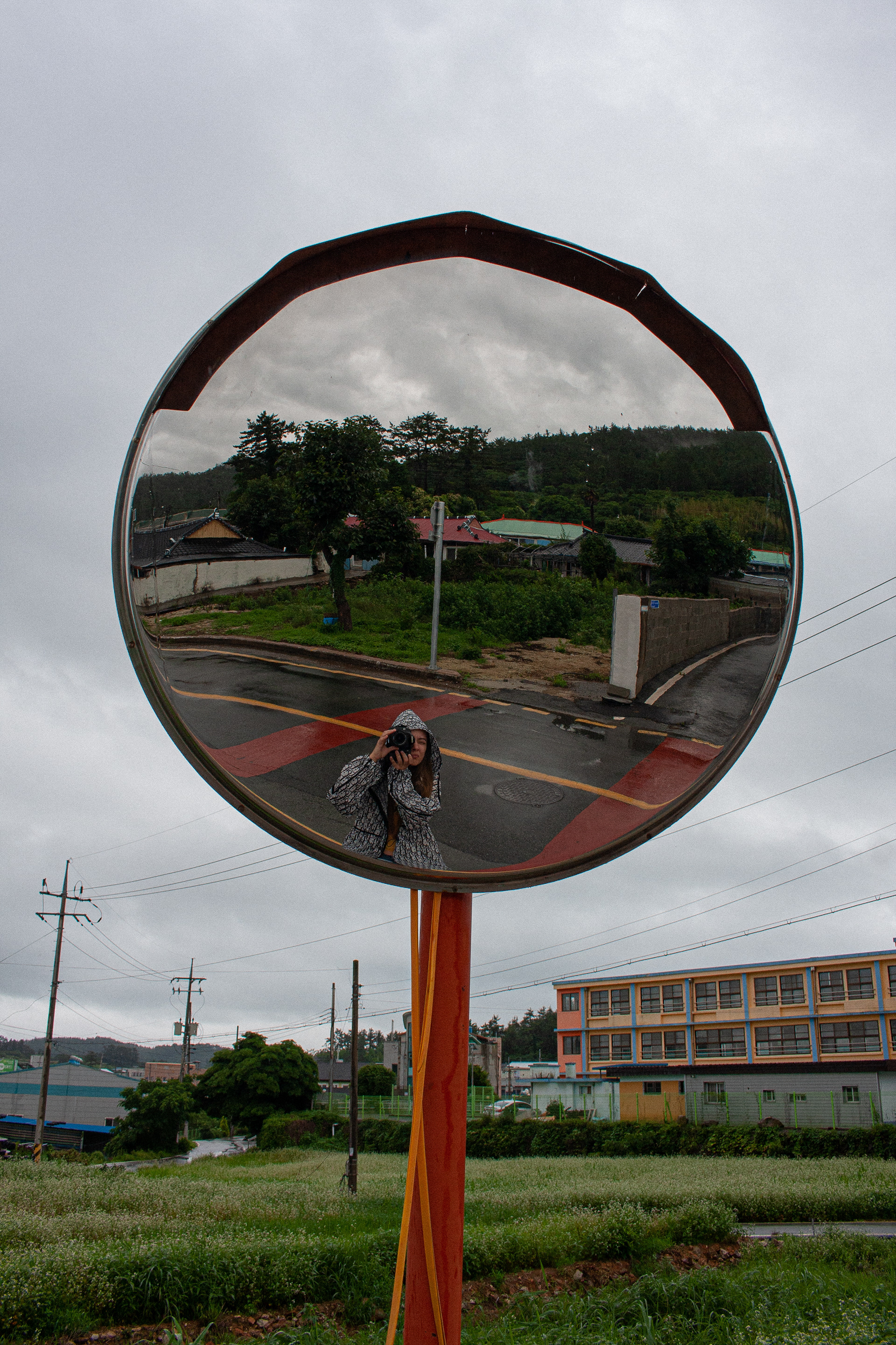 Self portrait on a rainy walk