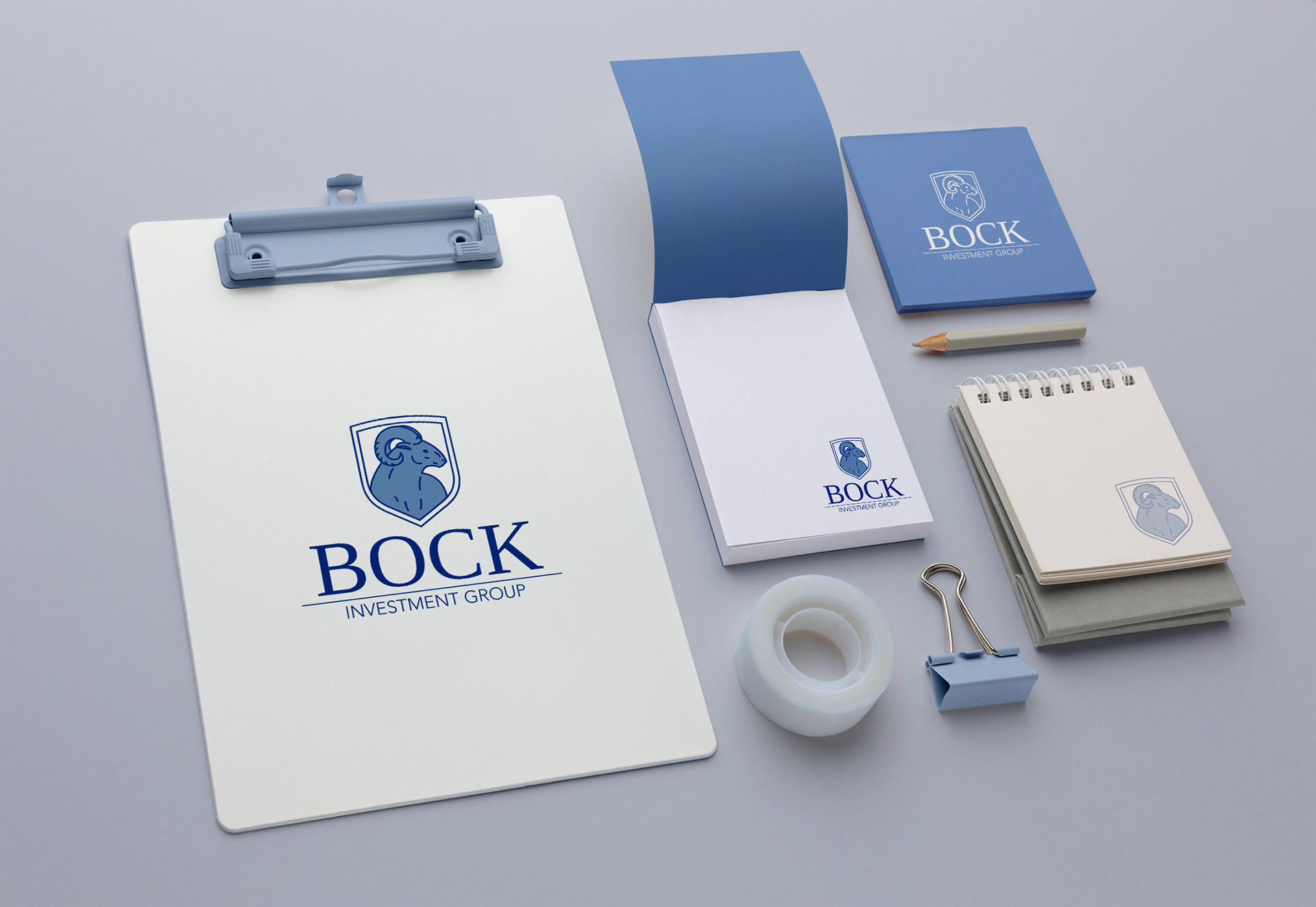 Logo design for my client "Bock Investment Group"