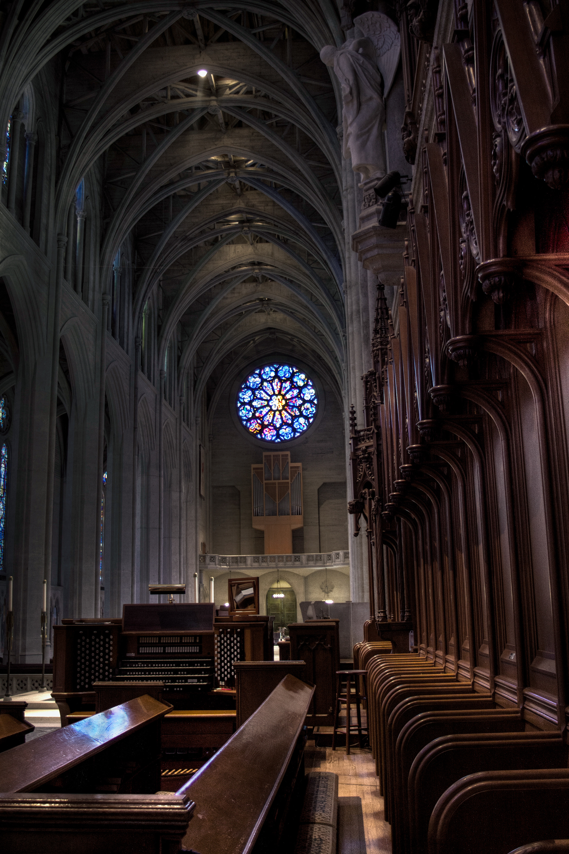 the East Rose of Grace Cathedral