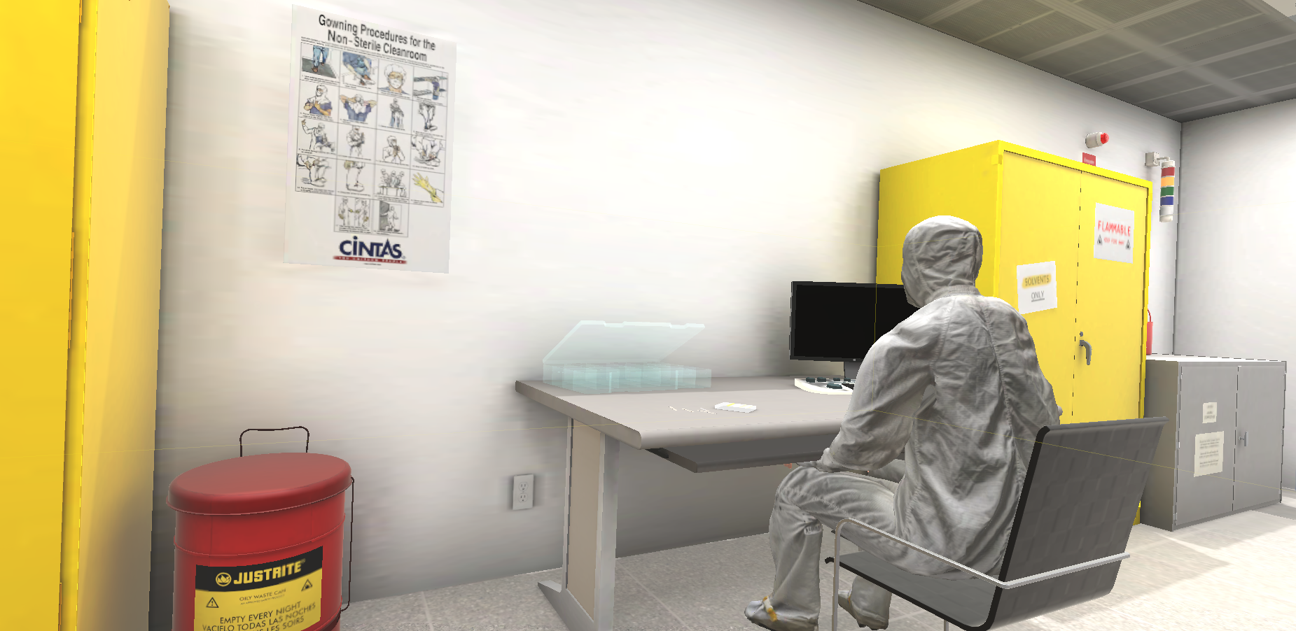 Avatar in the VR lab