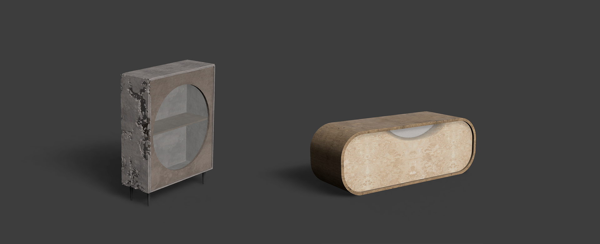 3D assets from the project