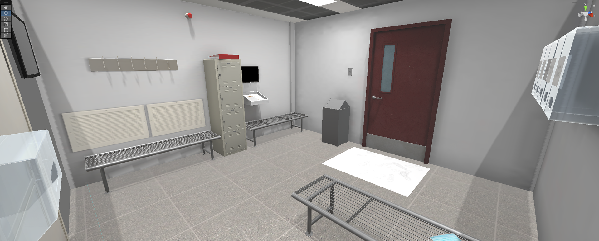 Entrance to the lab