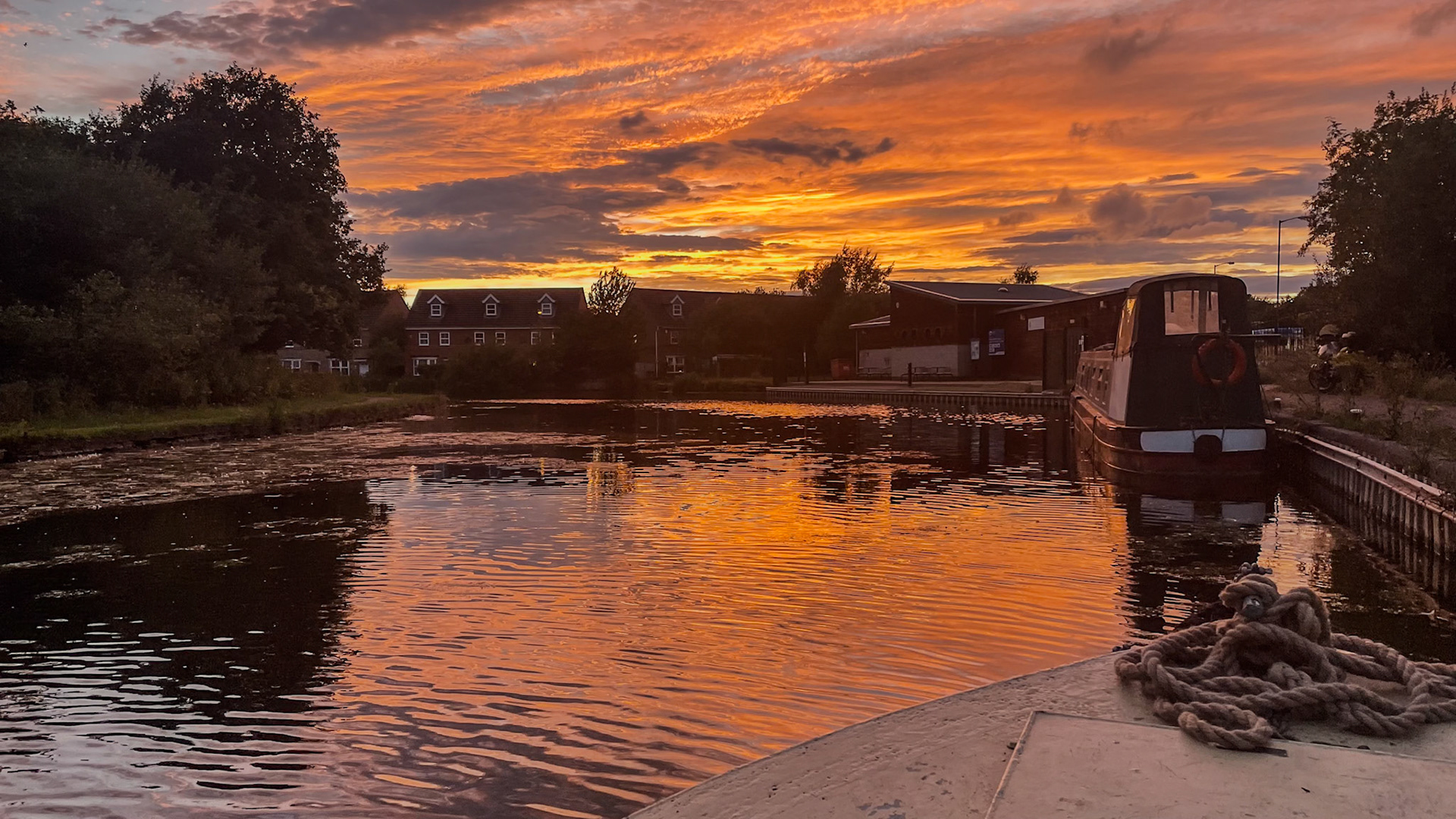 Sun was going down at Brownhills