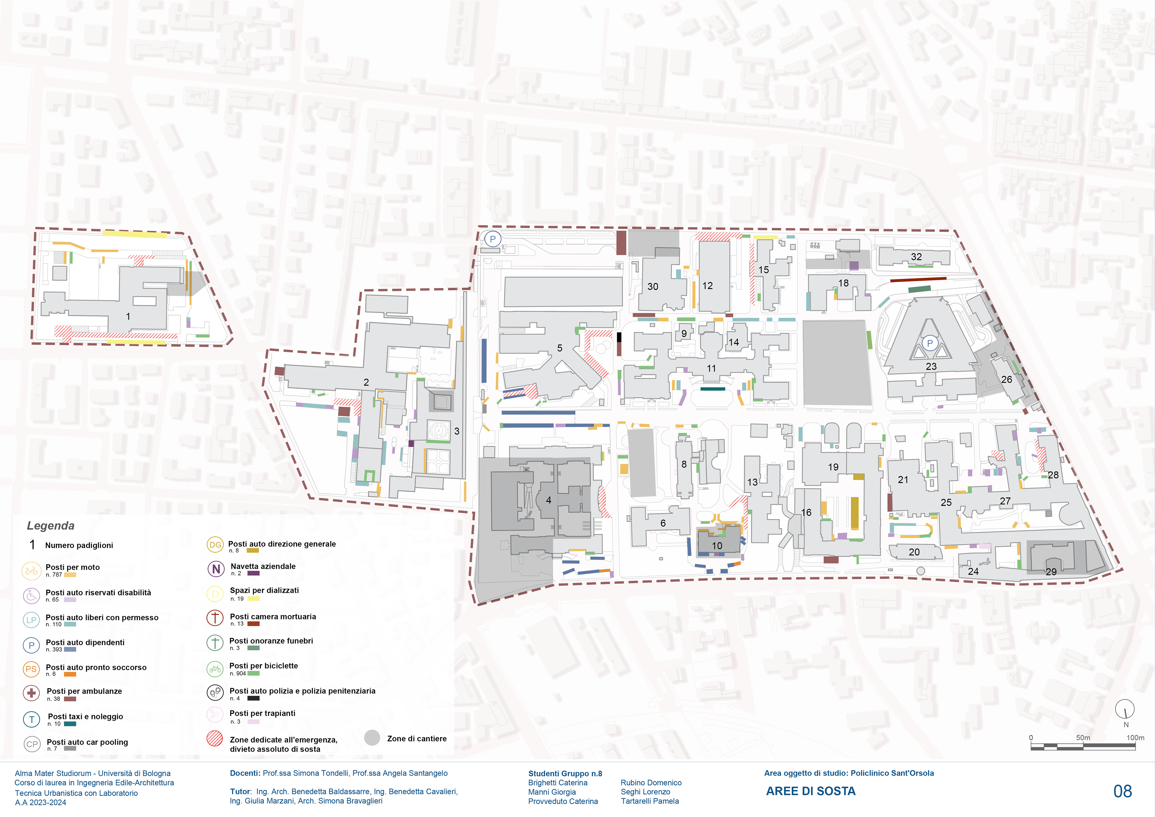 Parking areas