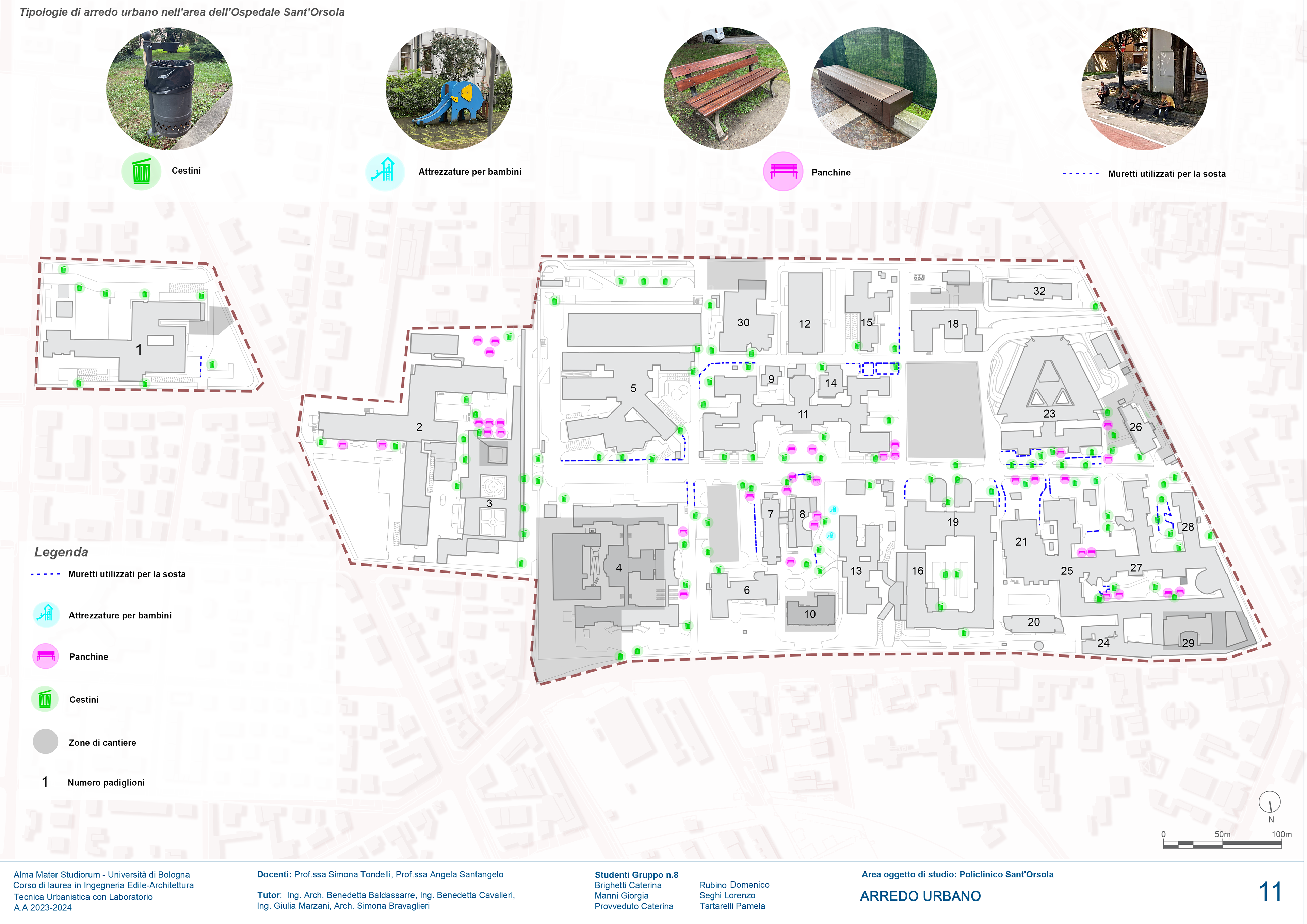 Urban furniture analysis