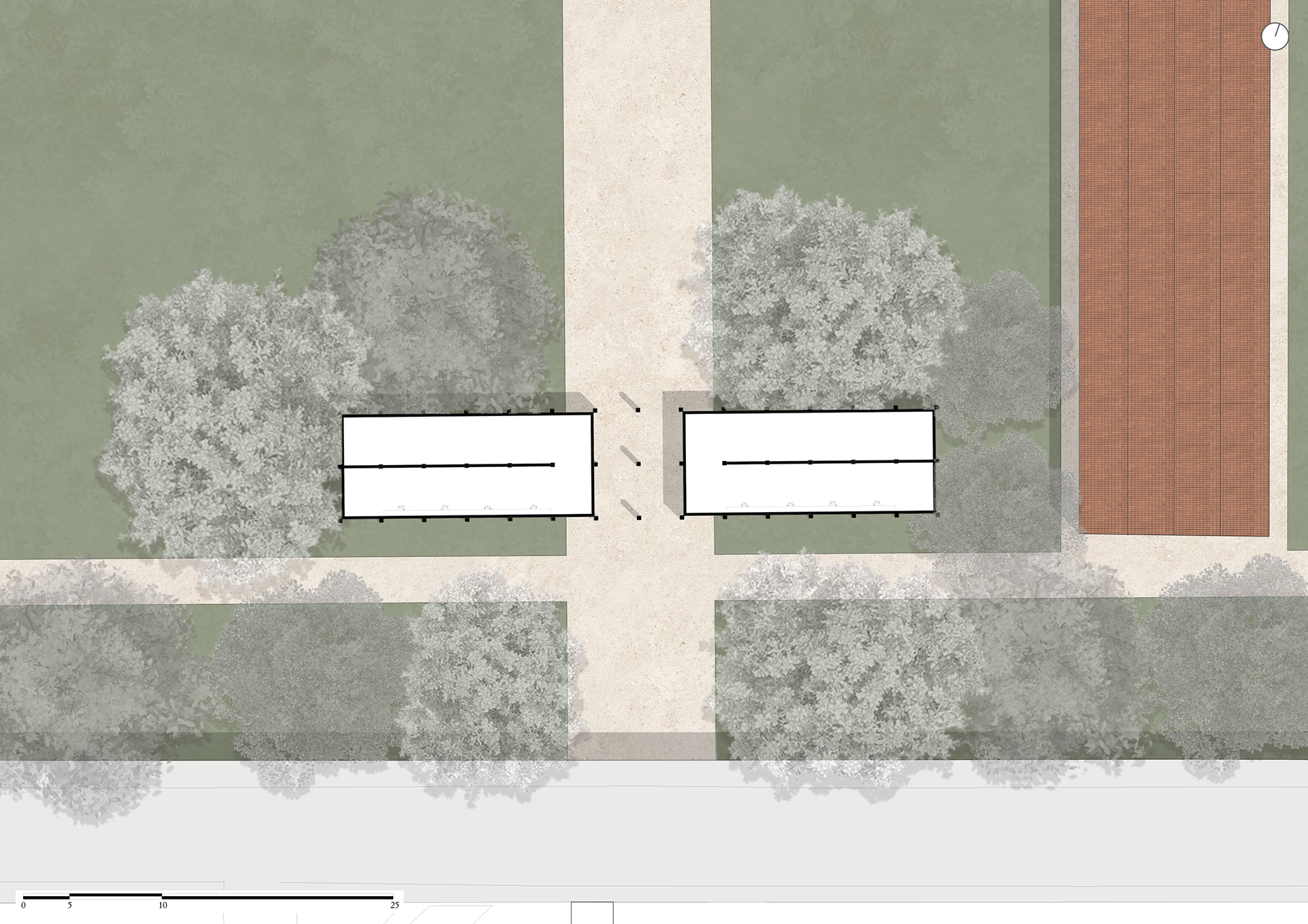 Ground floor site plan