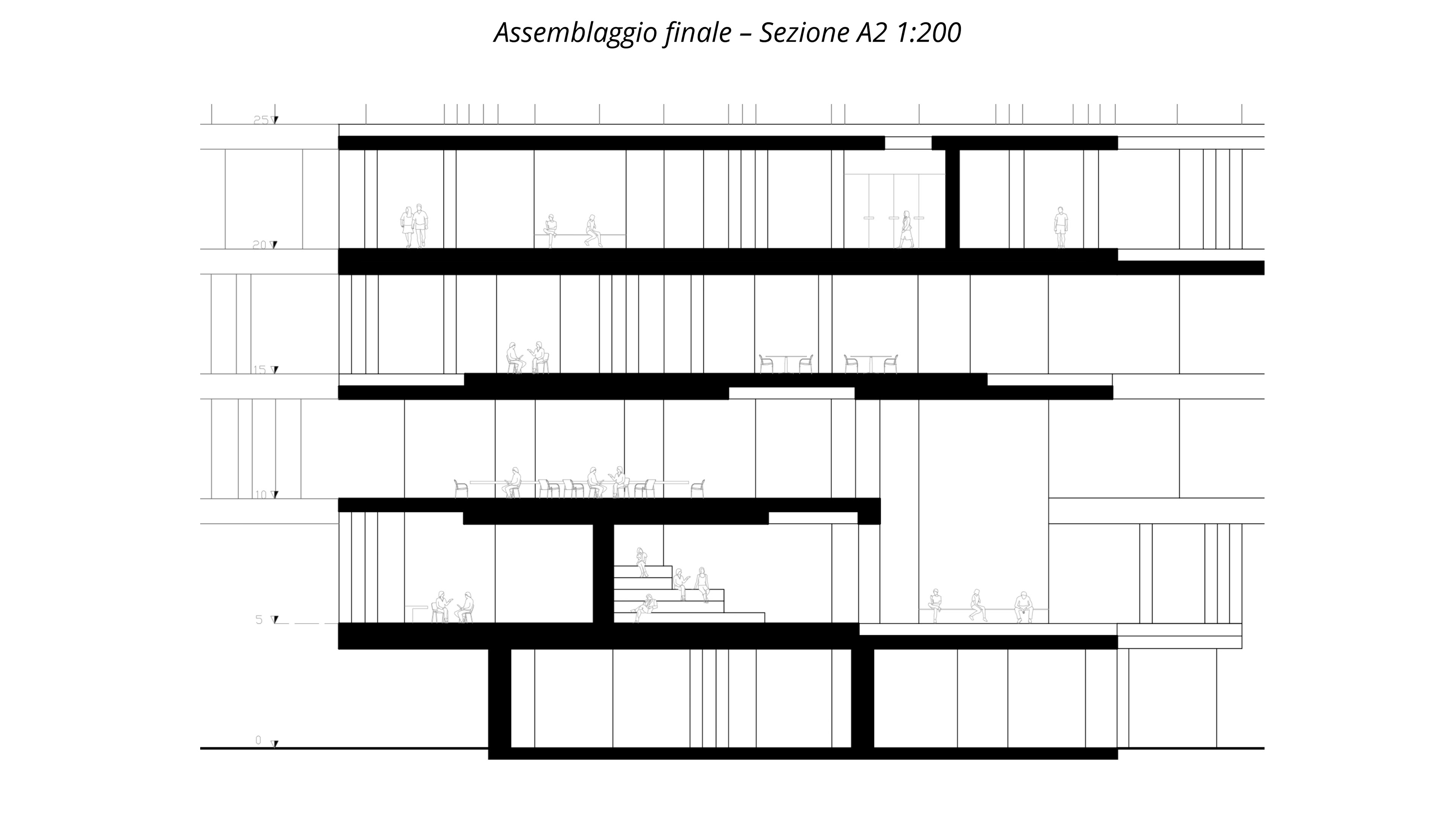 Final assembly: vertical section 2