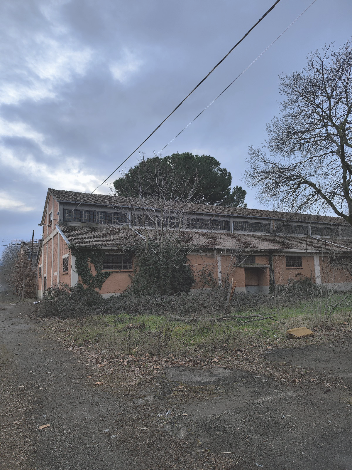Photograph of the exterior of Building H