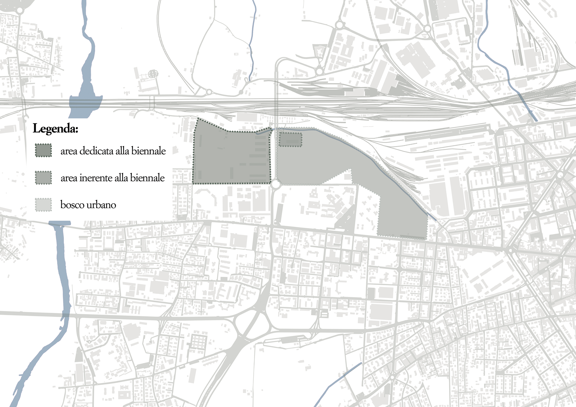 Distribution of the intervention area
