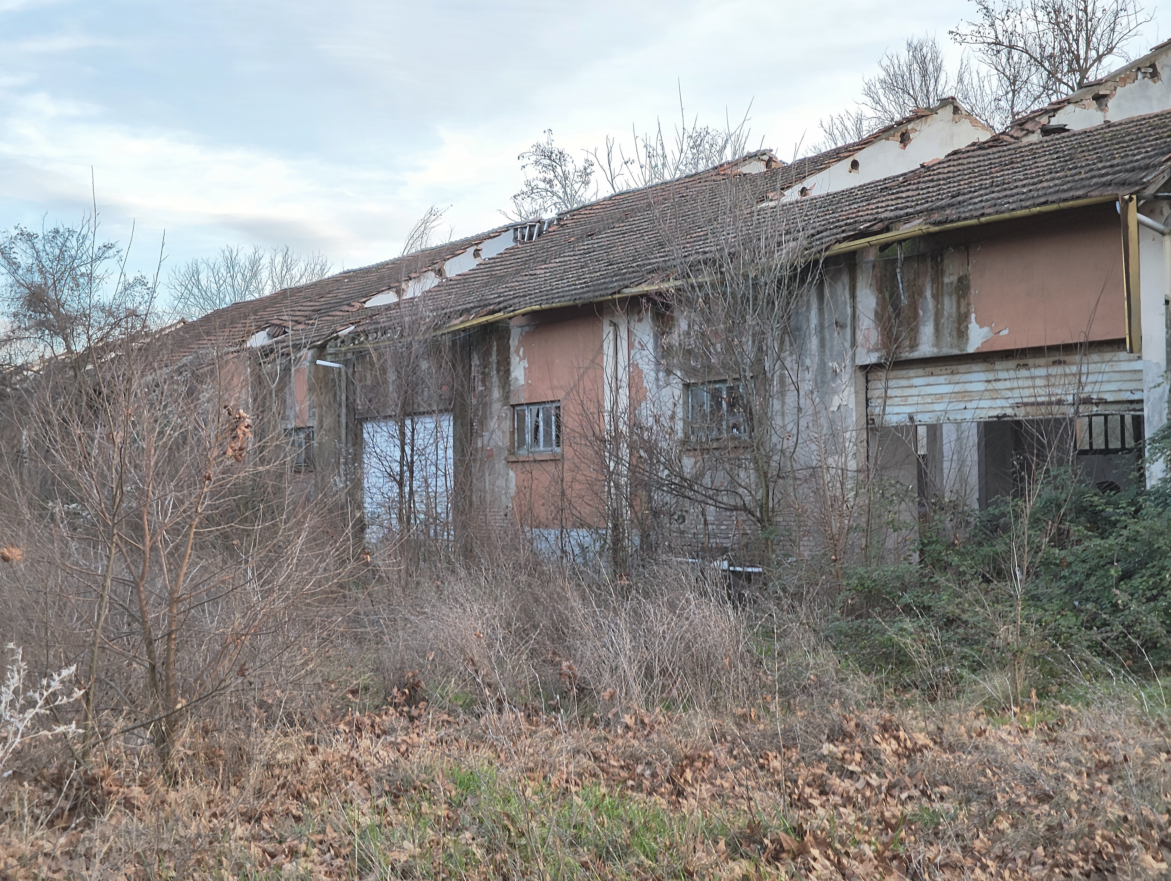 Photograph of the exterior of Building B