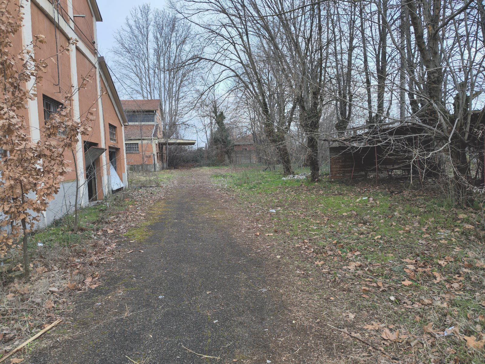 Photograph of two buildings classified as type 2