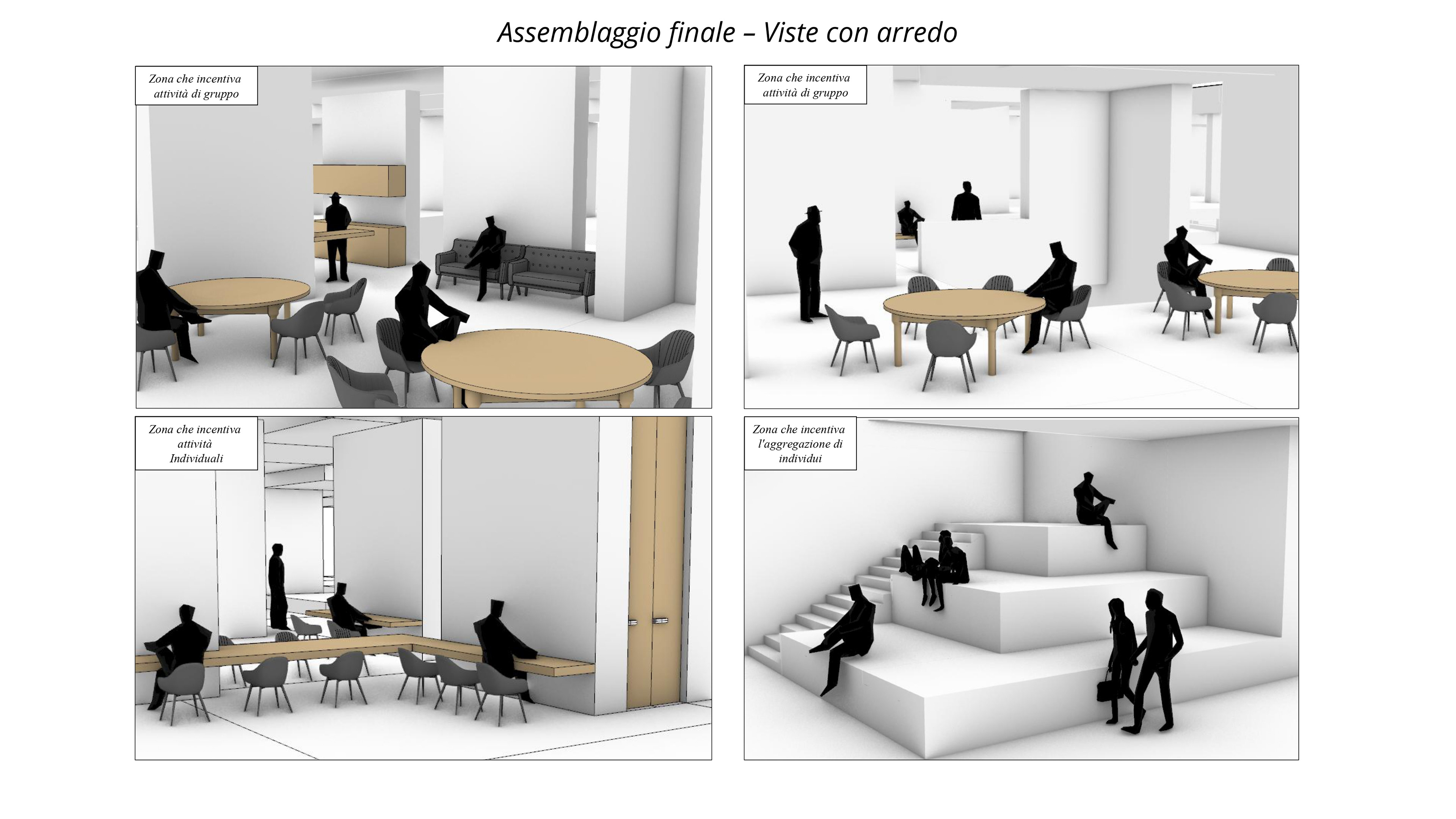Final assembly: Furnished views