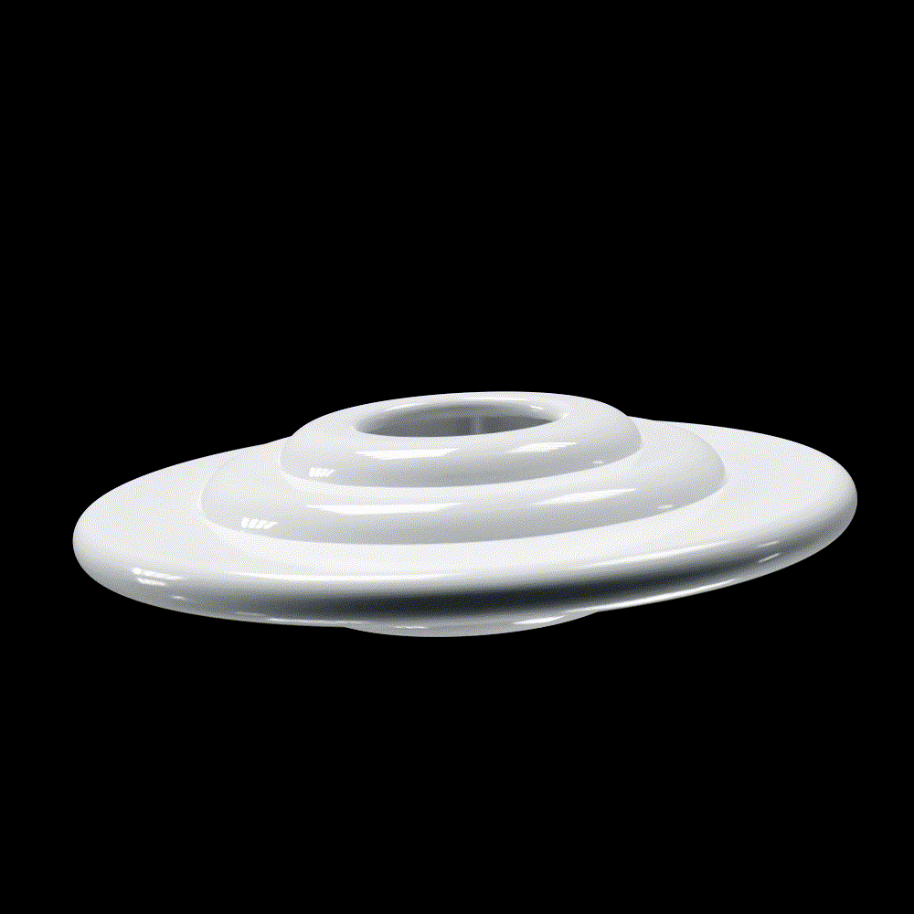 A space plate.