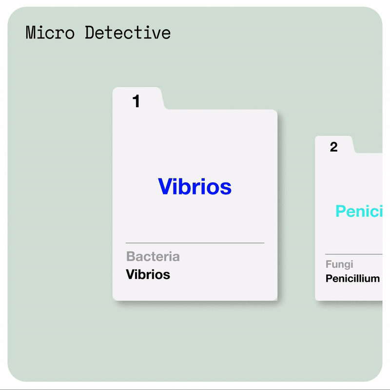 UI of the collection of microbial species.