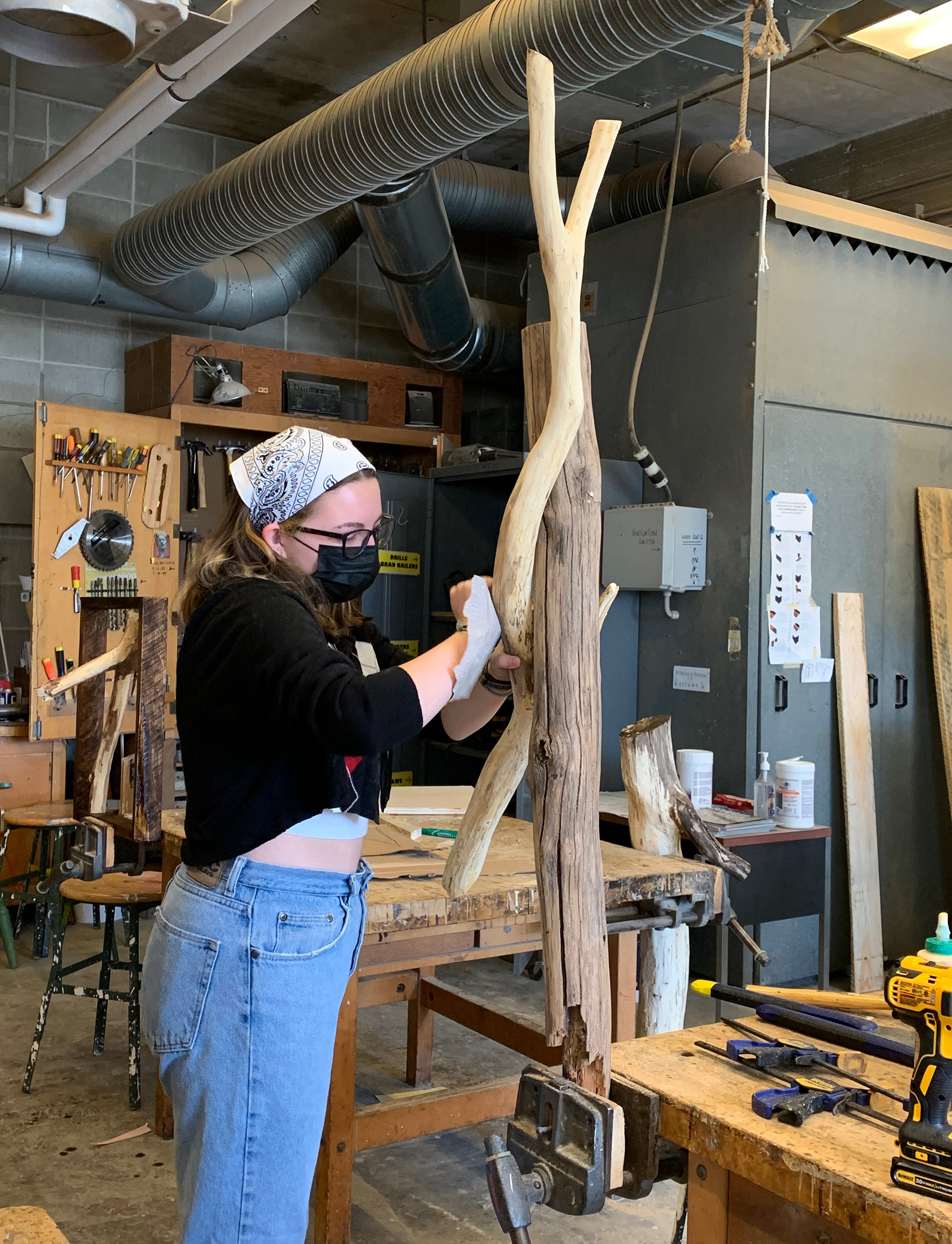 Sanding process