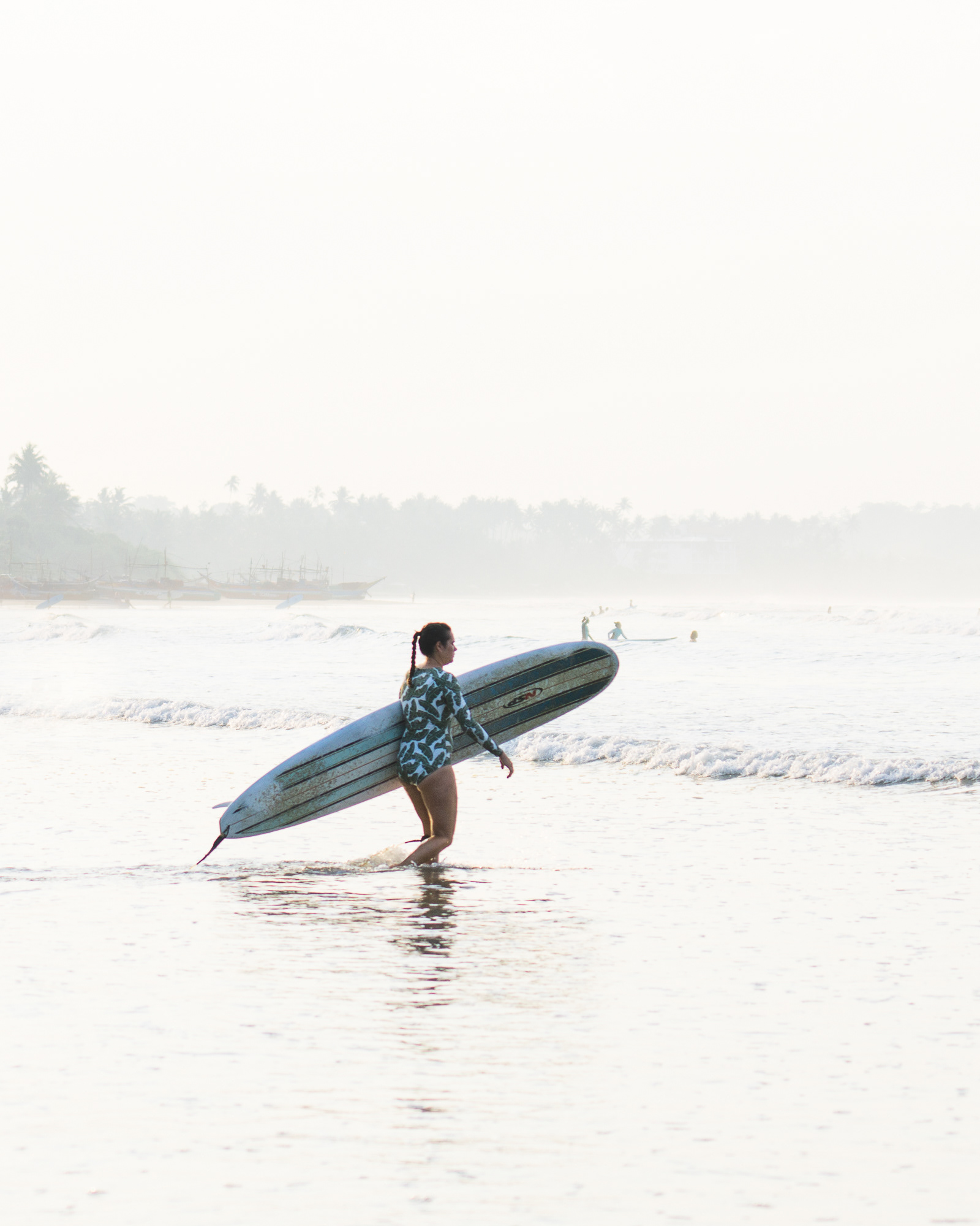 Weligama early morning surf session, Sri Lanka