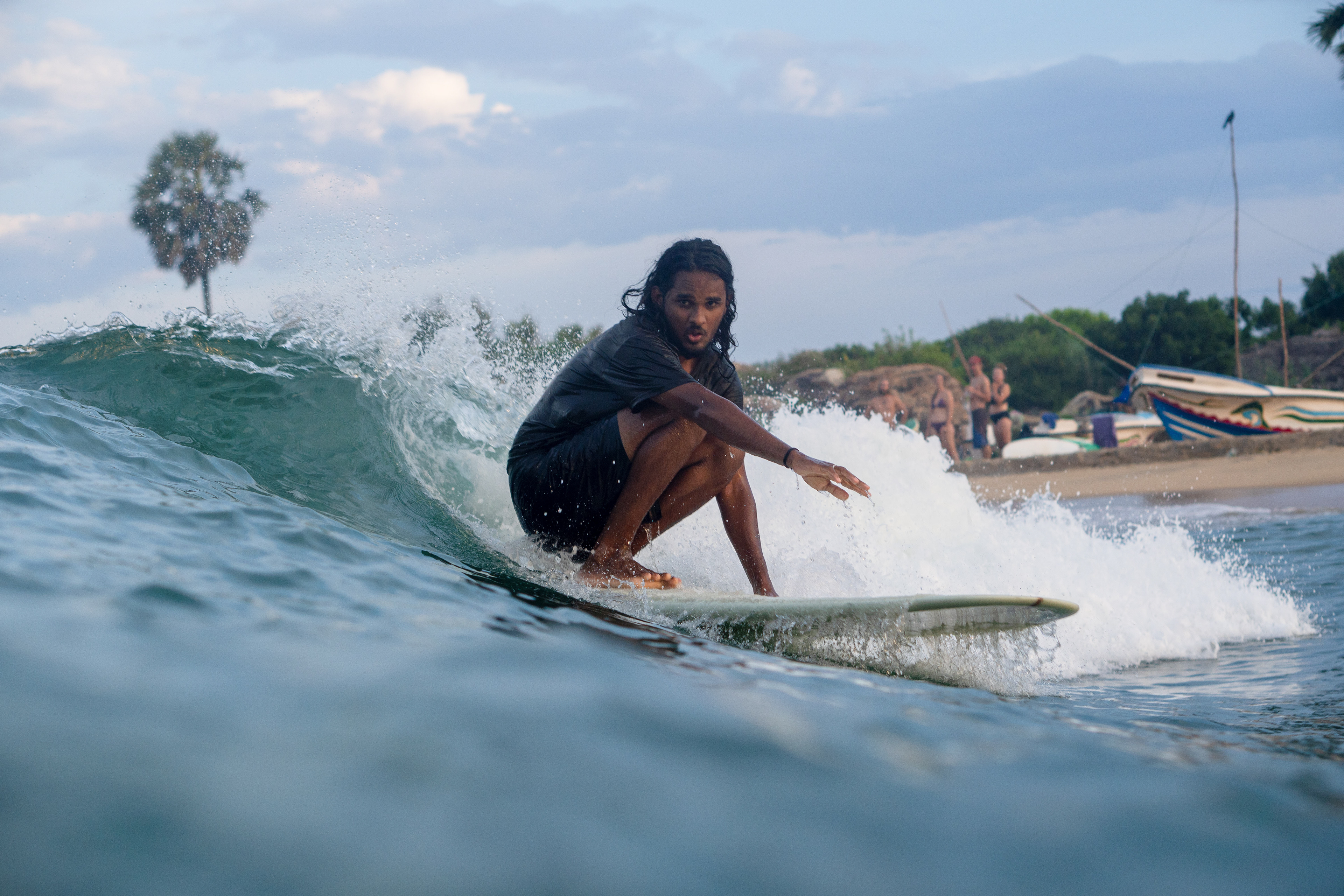 Saajid Luenzo x Ross Concept @ Pottuvil Point Arugambay,Longboard Water Photography, Sri Lanka