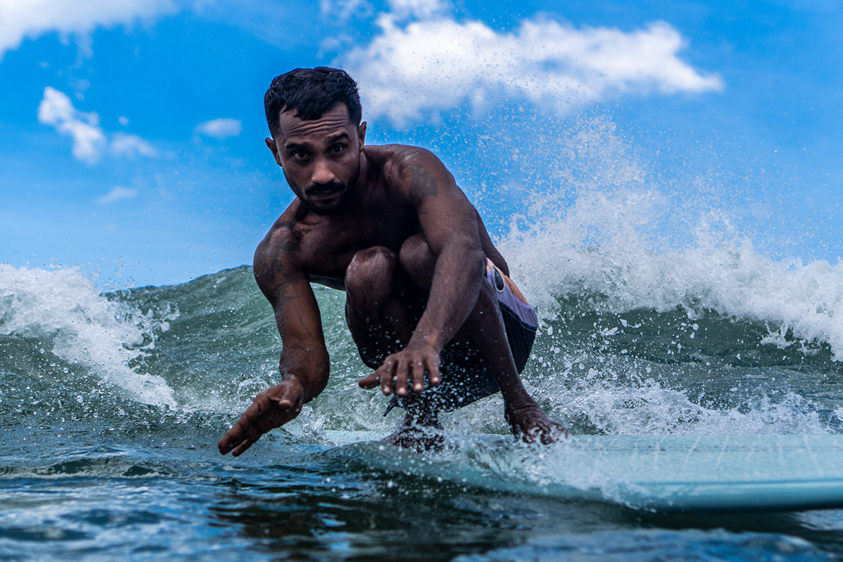 Thilli Mayuranga x Bing Surfboard Izzy Rider 2