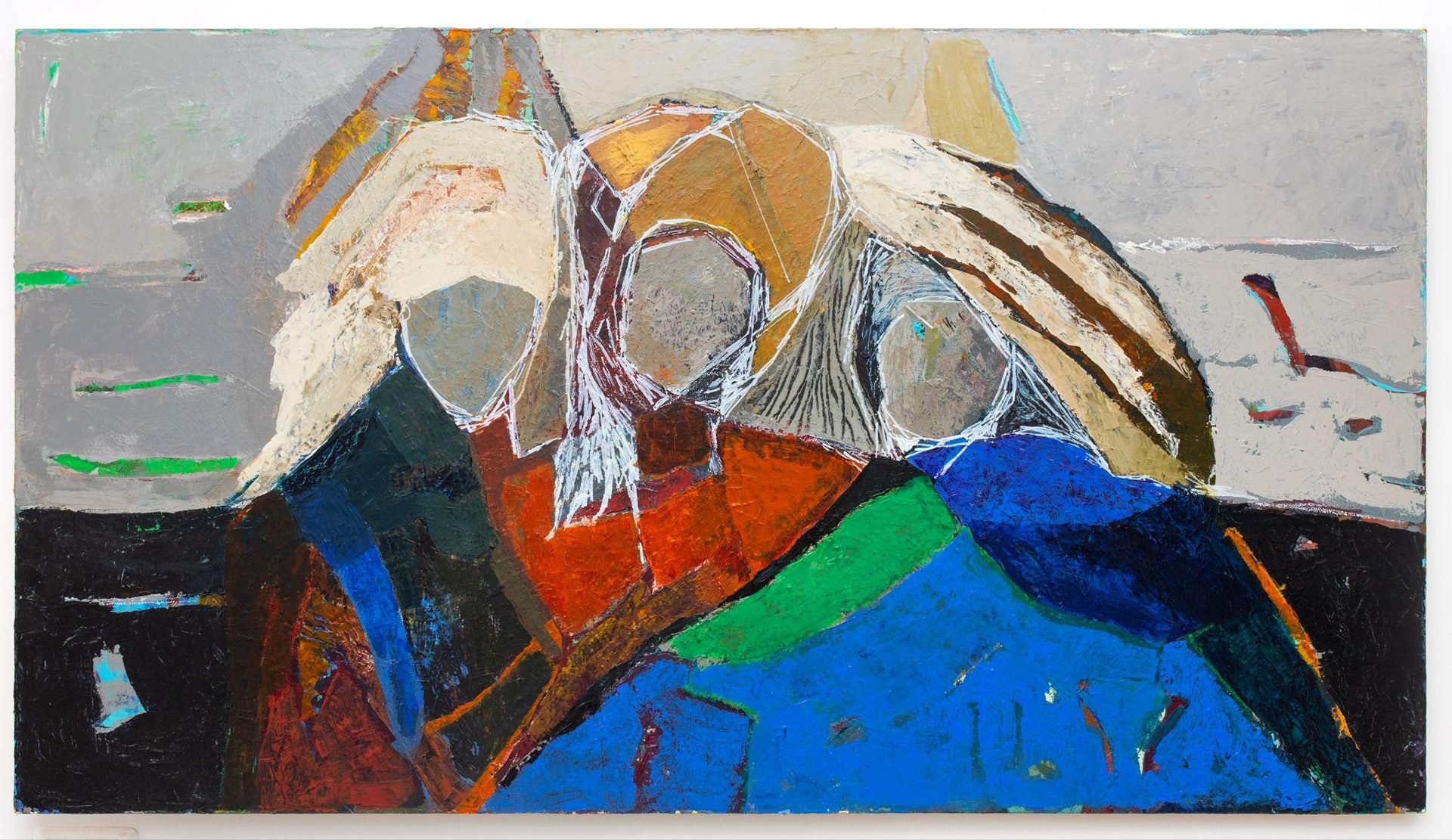 Untitled 1 | 2022 | acrylic on canvas | 180x100 cm