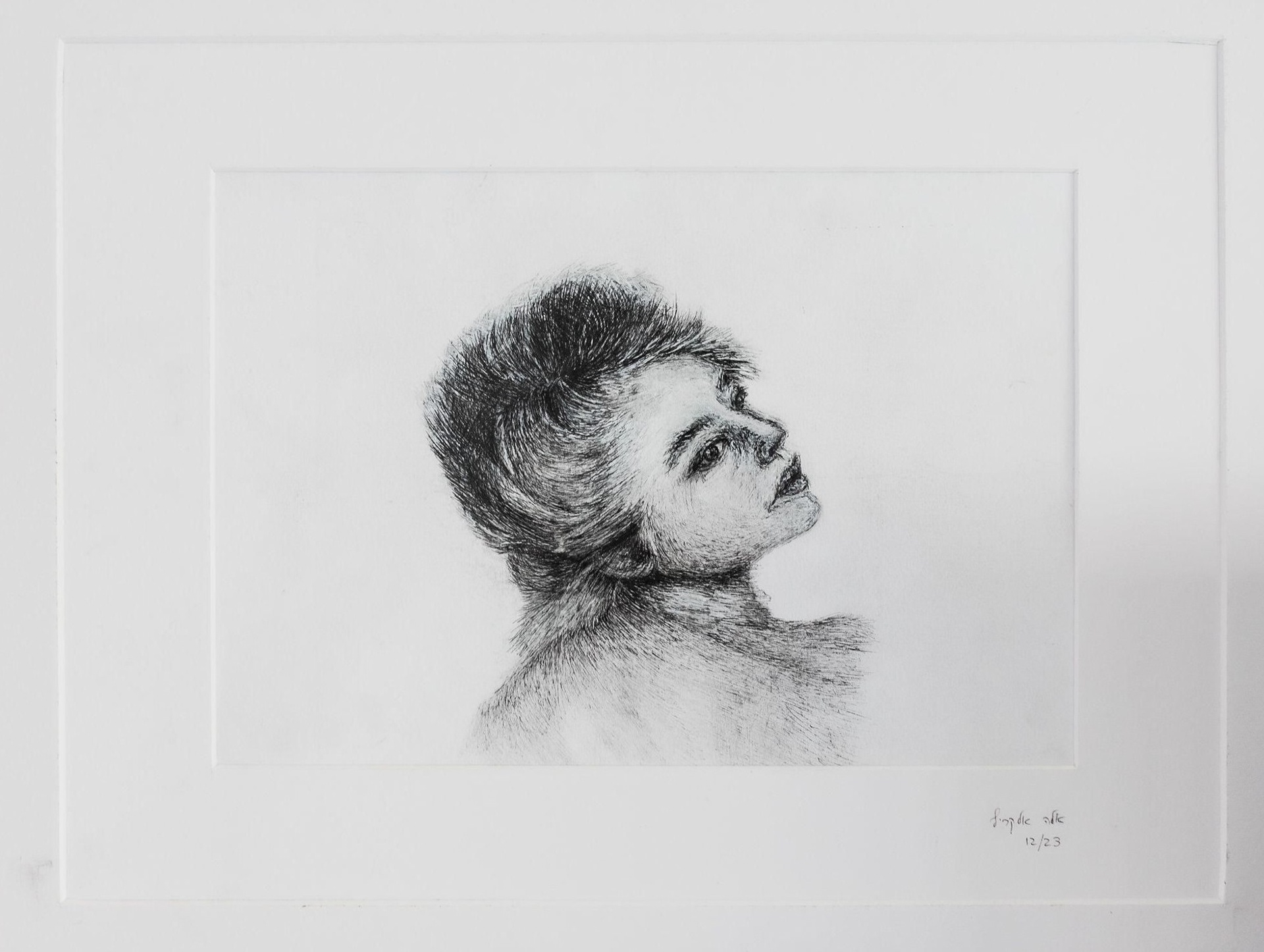 Untitled | 2023 | Ballpoint pen on paper | 21.5x25.5 cm