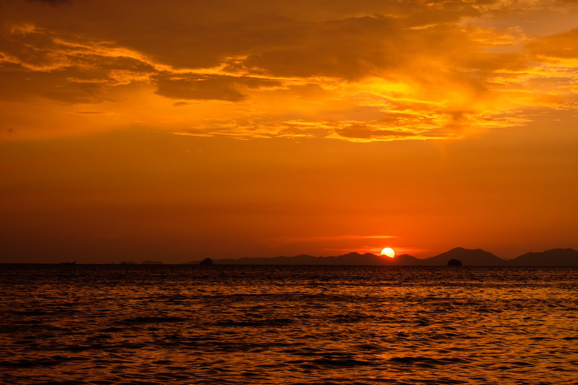 Ao Nang beach, Krabi, Thailand