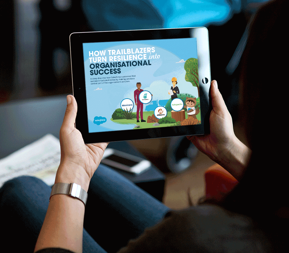 ebook designed by Chris Andrew for Salesforce