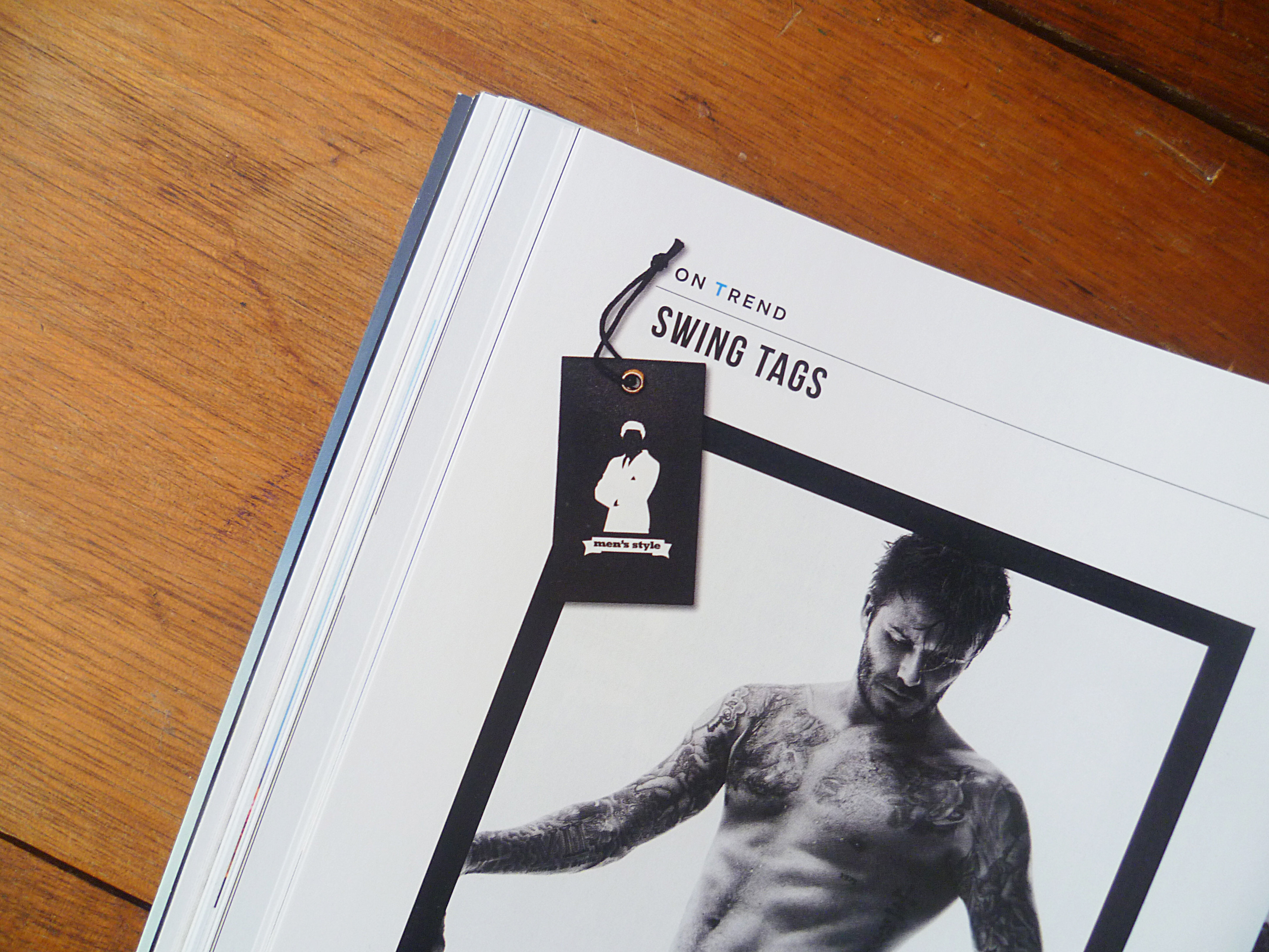 Men's Style magazine. Chris Andrew Design