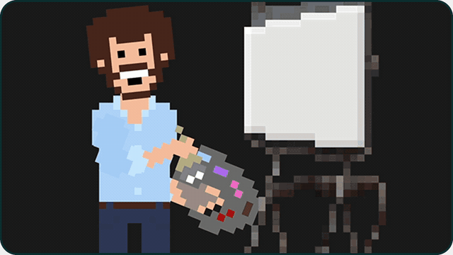 The Joy of Pixels with Bob Ross